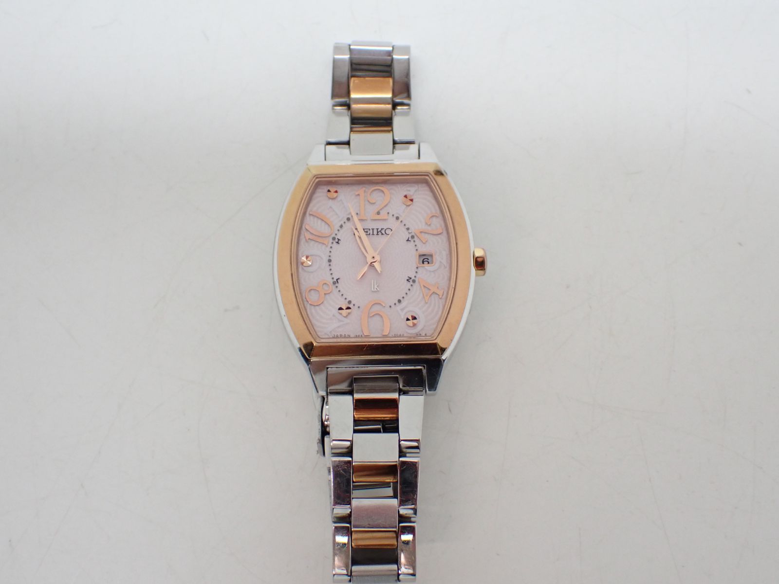 【55261】SEIKO セイコー ルキア 1B22-0BB0 腕時計 電波ソーラー レディース 中古品 自宅保管品 - メルカリ