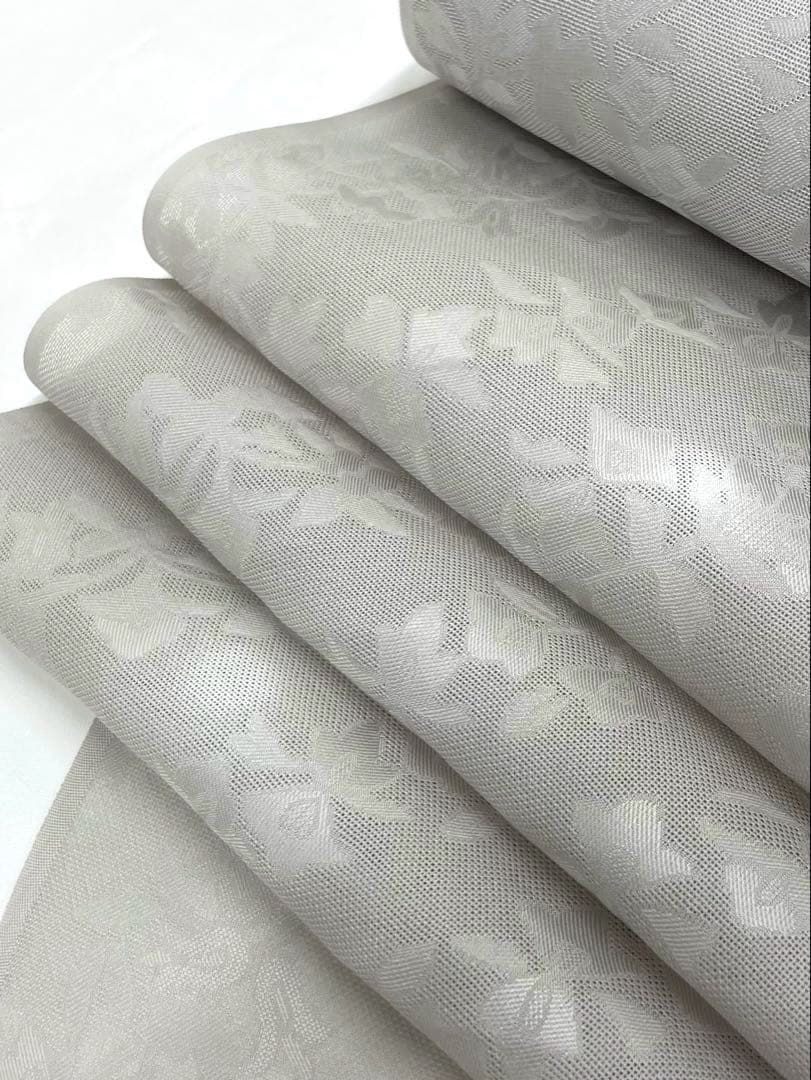 紋紗 小紋 京友禅 紗コンヌ 蛍ぼかし 薄物コート 正絹 反物 T319