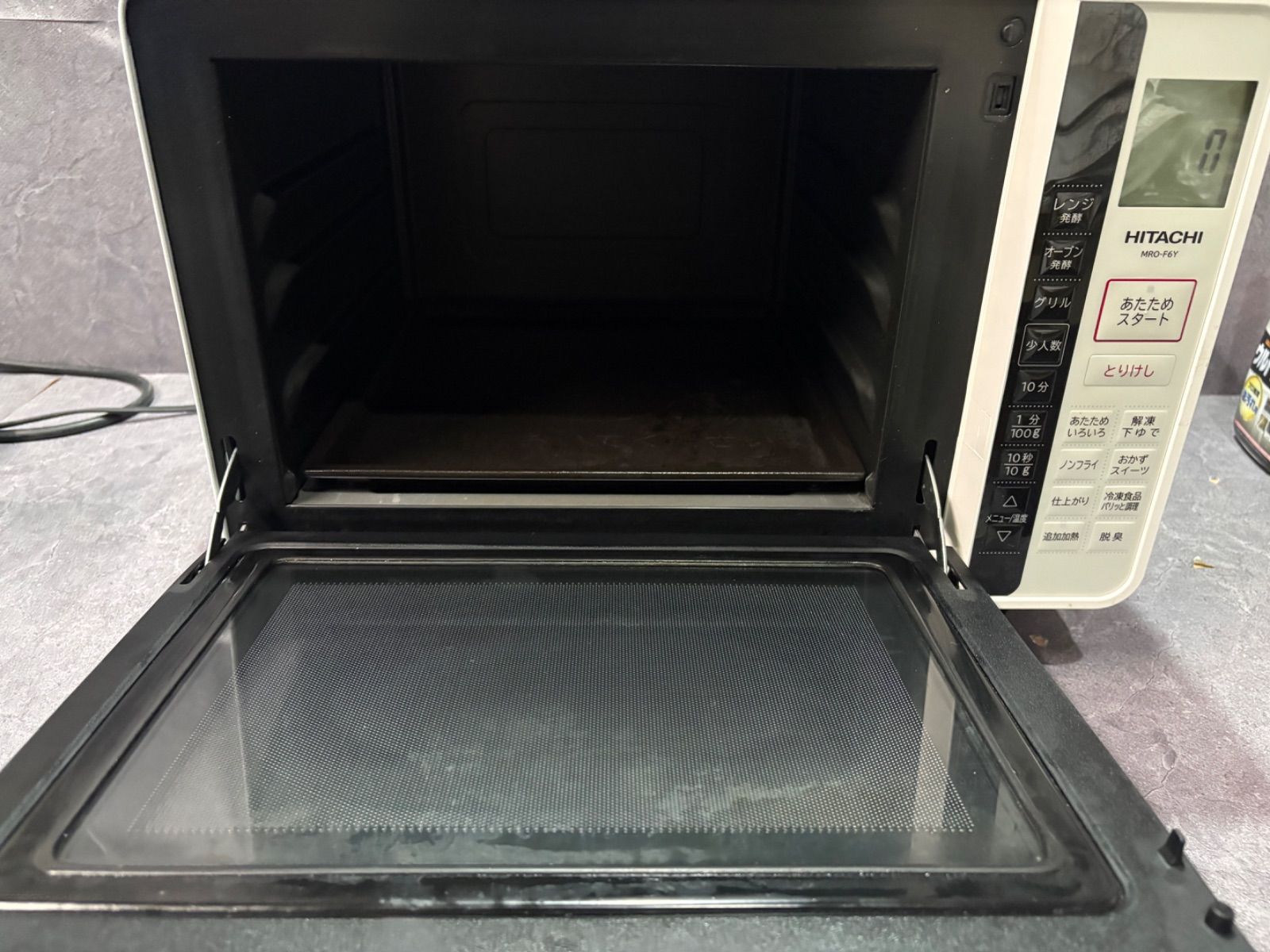 HITACHI 日立 オーブンレンジ MRO-F6Y (W) 電子レンジ 説明書付き 