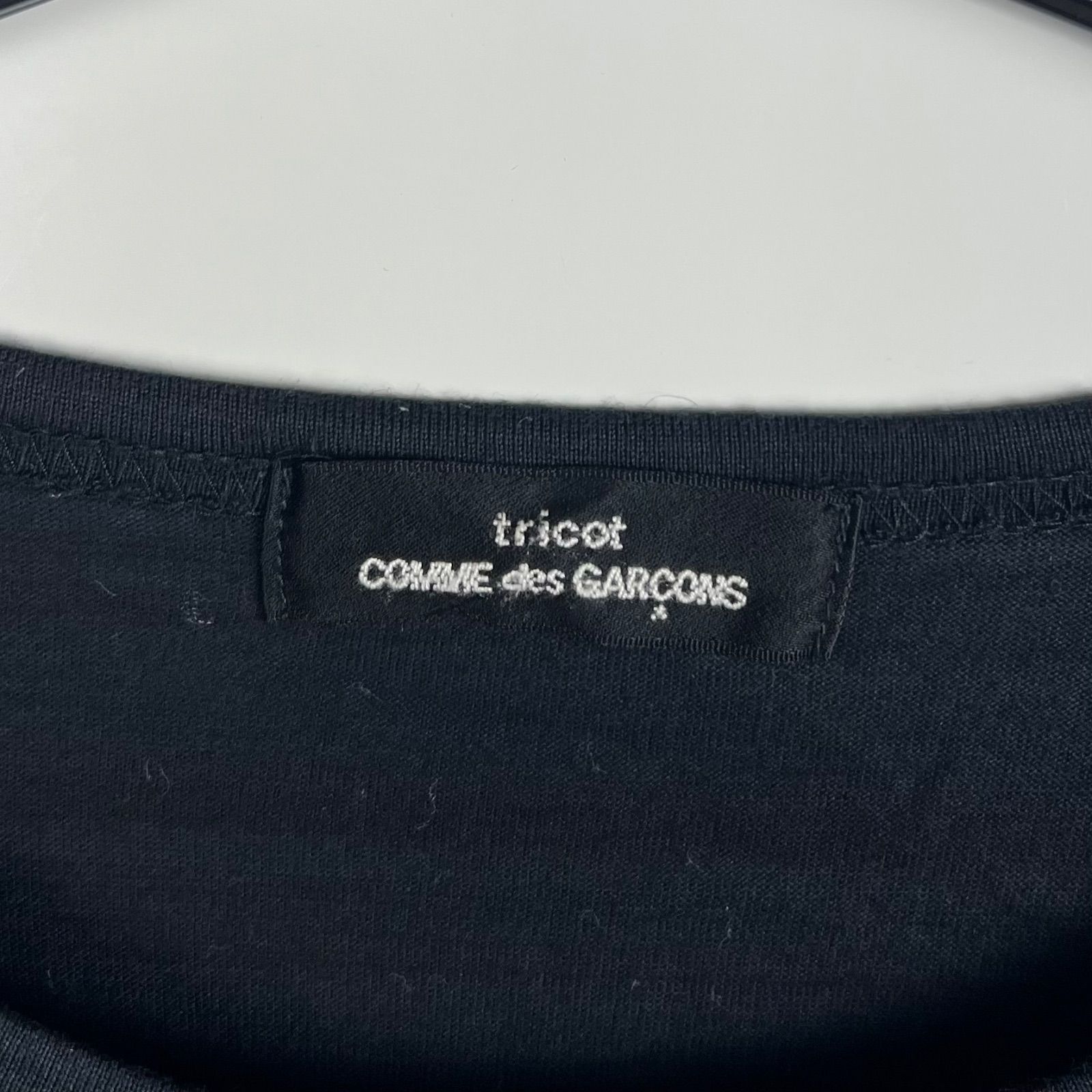 tricot COMME des GARCONS CDG AD2003 y2k archive panel L/S Tee TM 