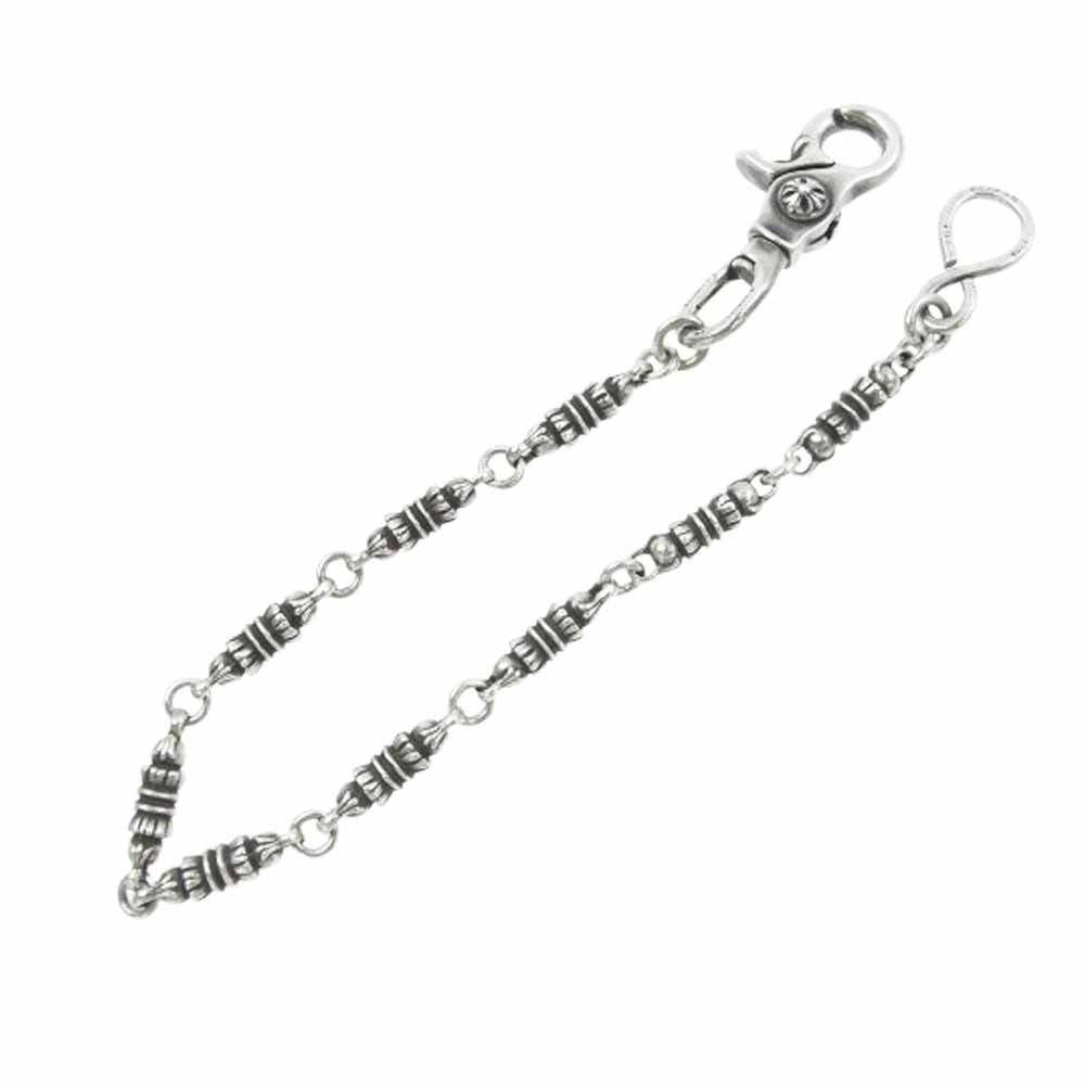 CHROME HEARTS クロムハーツ（原本無） BARREL SHORT-S バレル 9リンク 1クリップ ウォレットチェーン シルバー系【中古】 CHROME HEARTS クロムハーツ（原本無） BARREL SHORT-S バレル 9リンク