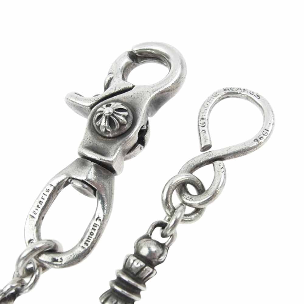 CHROME HEARTS クロムハーツ（原本無） BARREL SHORT-S バレル 9リンク 1クリップ ウォレット チェーン シルバー系【中古】 CHROME HEARTS クロムハーツ（原本無） BARREL SHORT-S バレル 9リンク