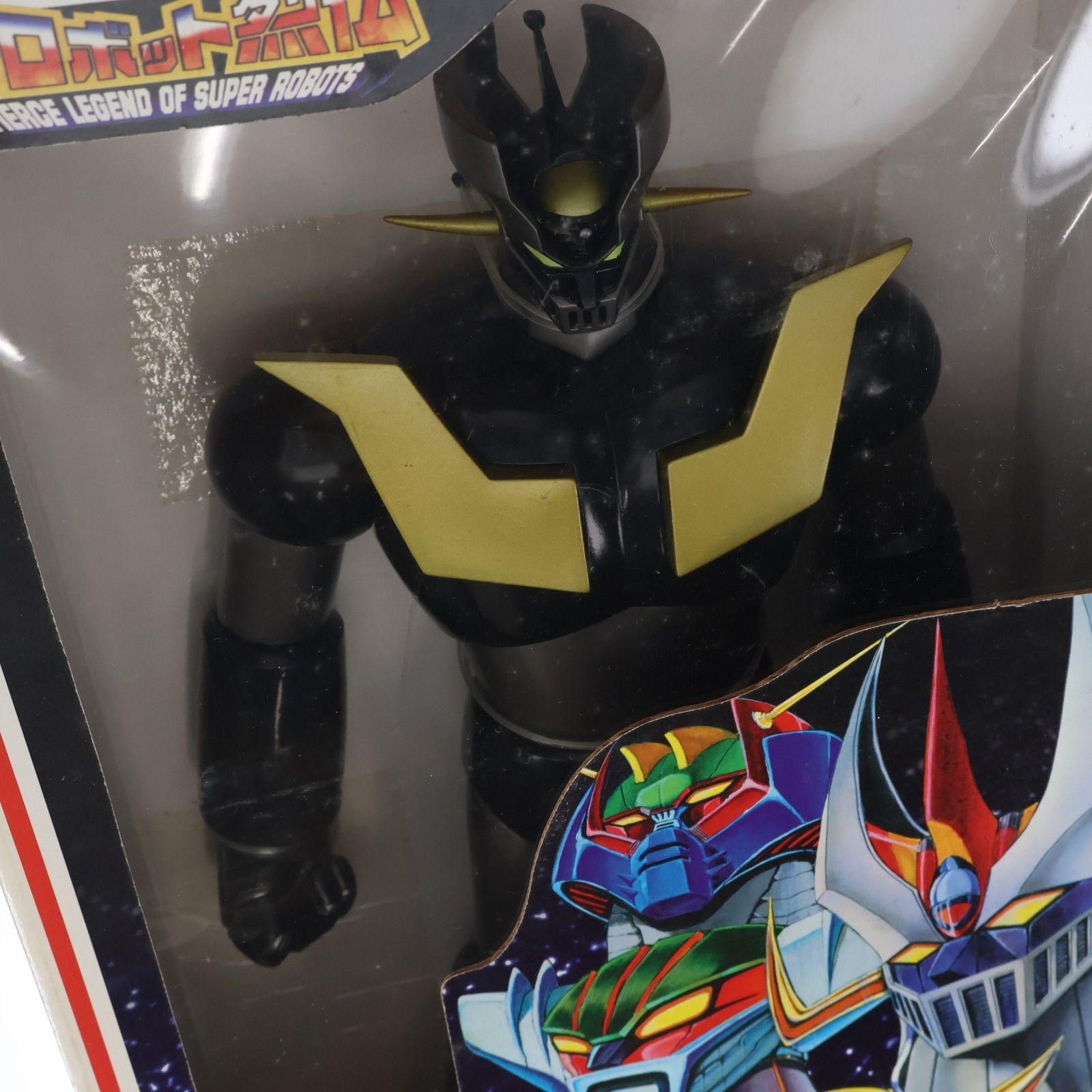 スーパーロボット烈伝 SR-01 ブラックマジンガーZ 完成品 ソフビ 