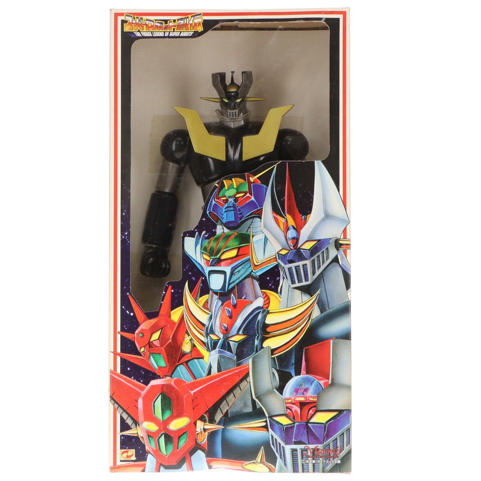 スーパーロボット烈伝 SR-01 ブラックマジンガーZ 完成品 ソフビ 