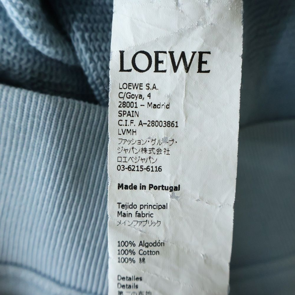 LOEWE (ロエベ) ANAGRAM SWEAT H6109900CR フロントアナグラムロゴ刺繍
