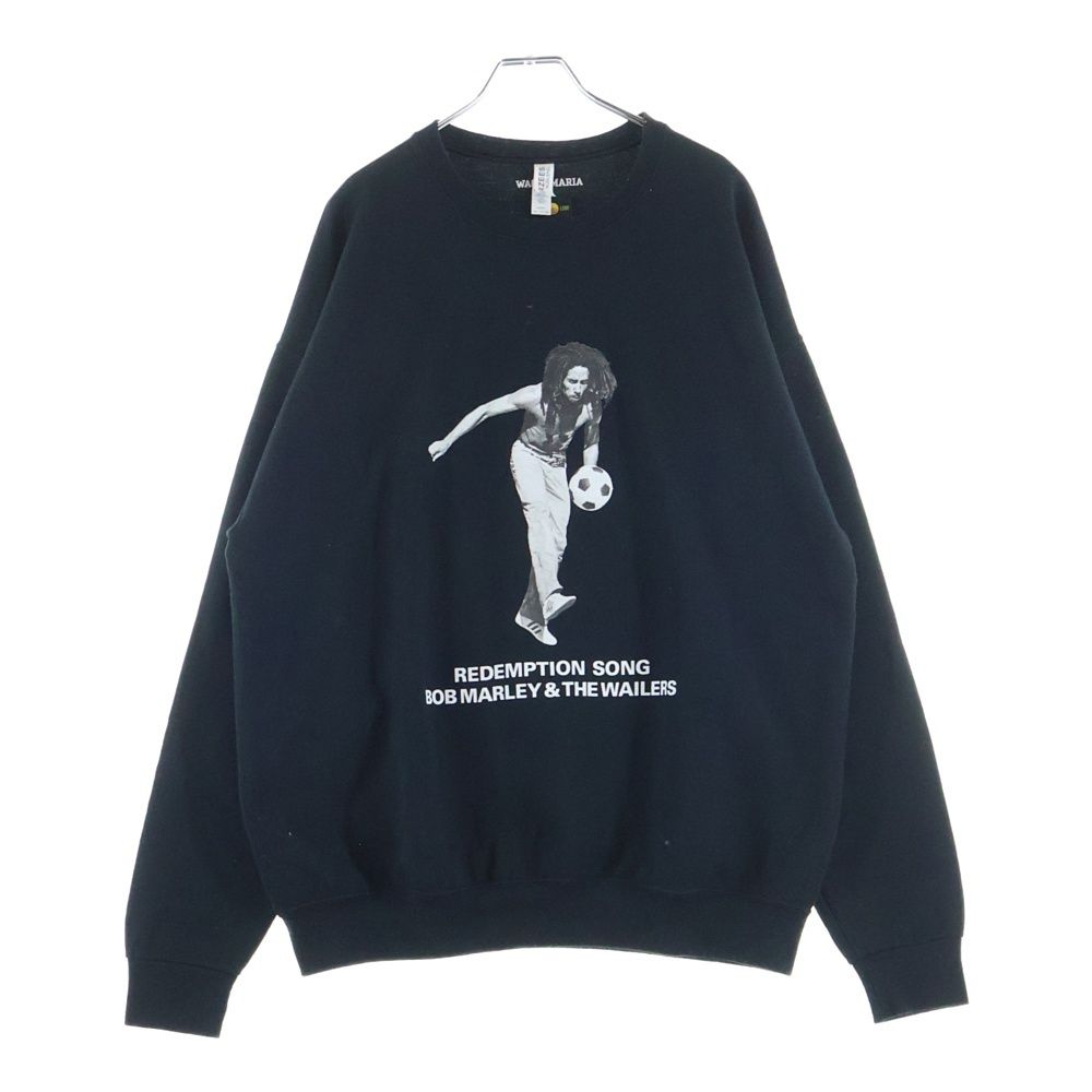 デカサイ 起床 XL ワコマリア ボブ・マーリー グラフィック スウェット 