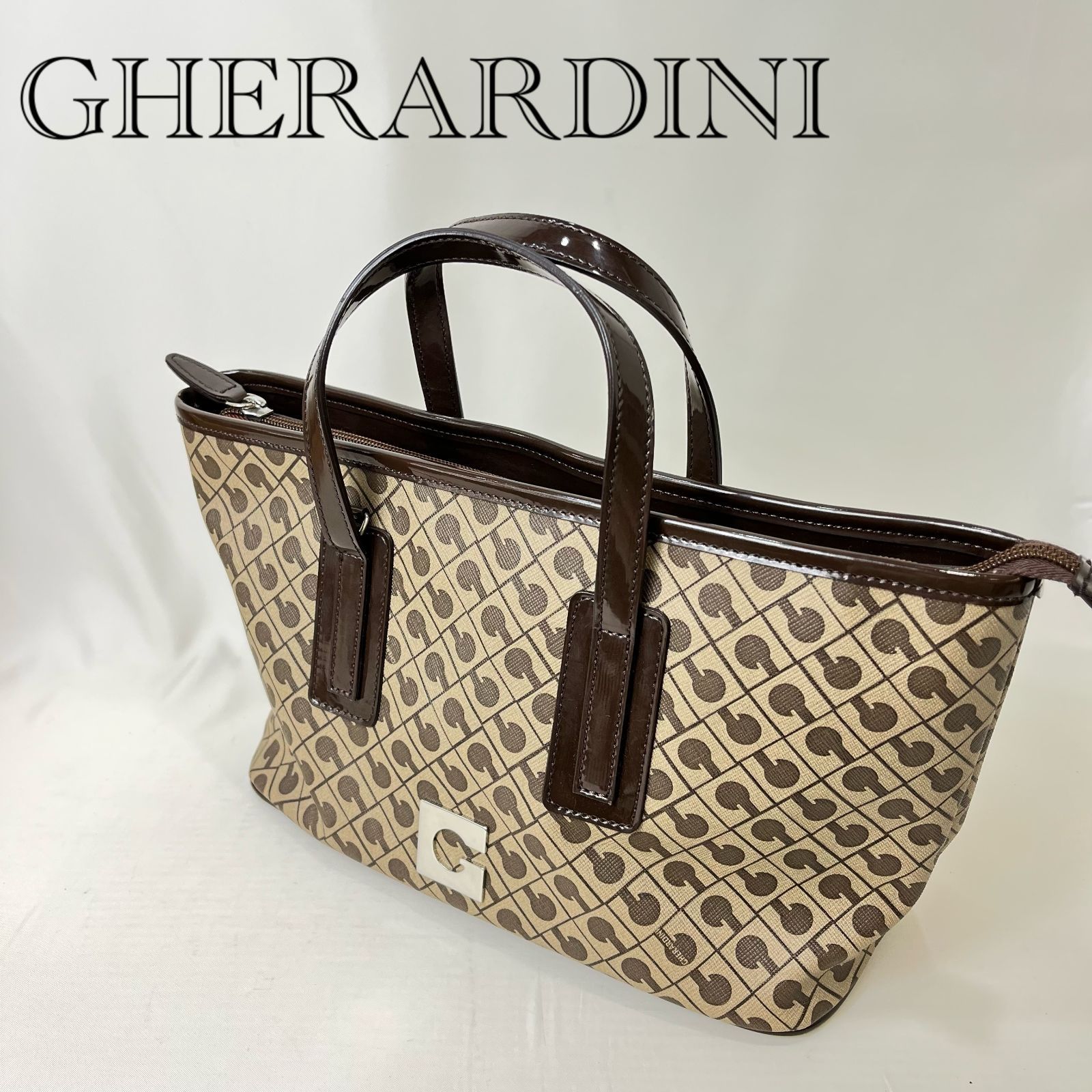 GHERARDINI ゲラルディーニ ハンドバッグ 総柄 レディース トート 