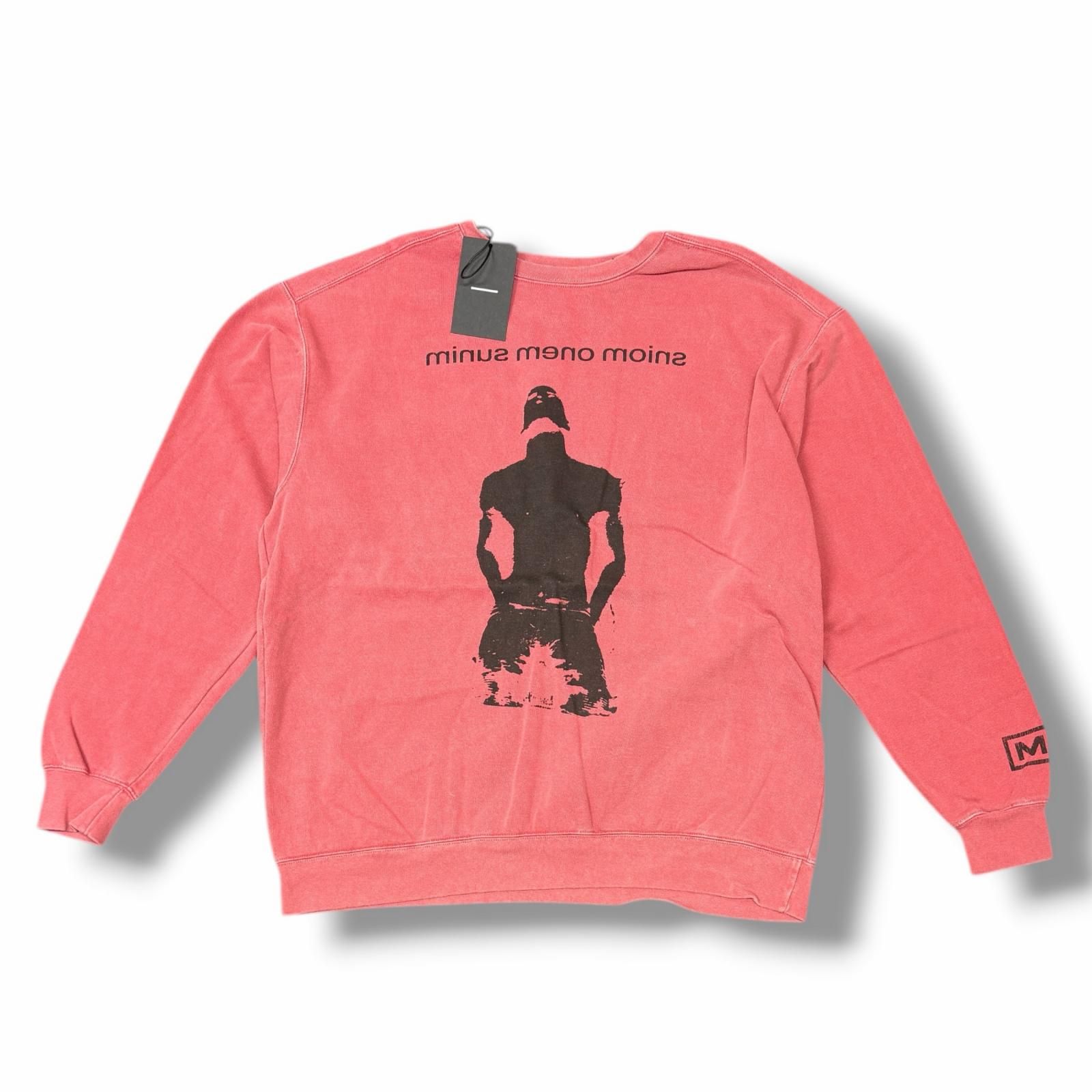 参考上代19800円 未使用 MINUS BOOTLEG CREW SWEAT ブートレグクルー 