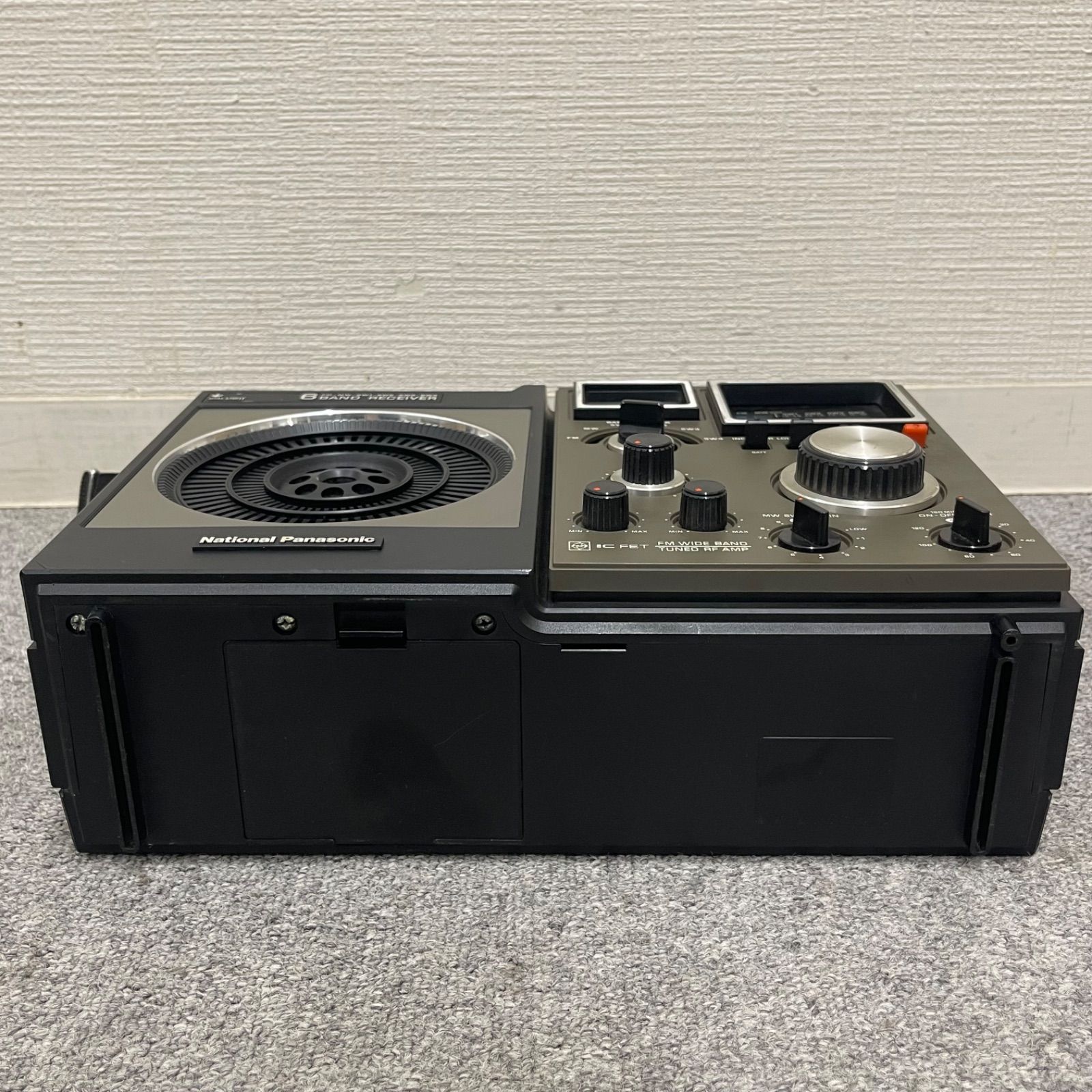 ジャンク＞ナショナル・パナソニック RF-1180 AM/FM 6BAND RECEIVER