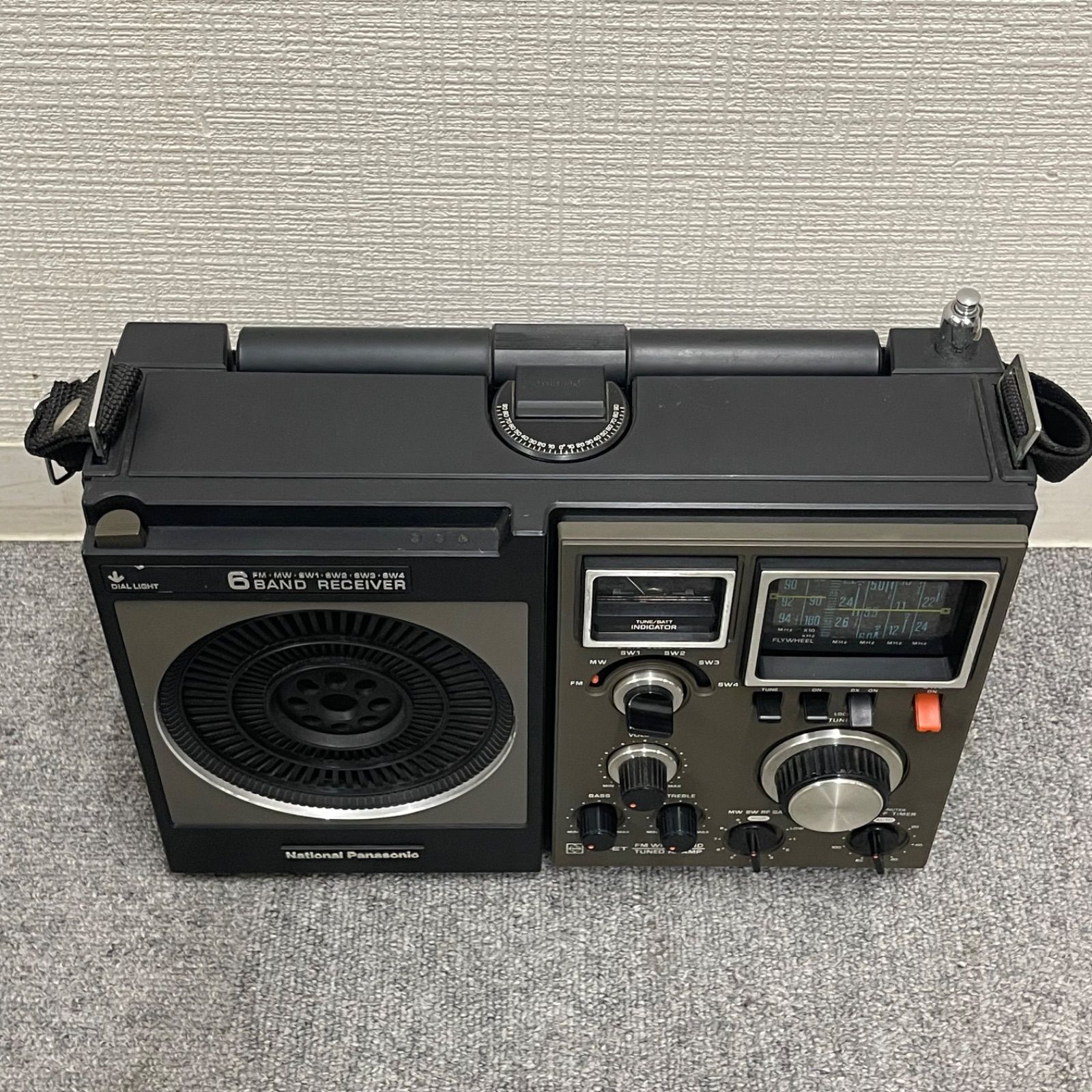 National Panasonic Cougar ポータブルラジオ National Panasonic Cougar ポータブルラジオ 【公式通販】