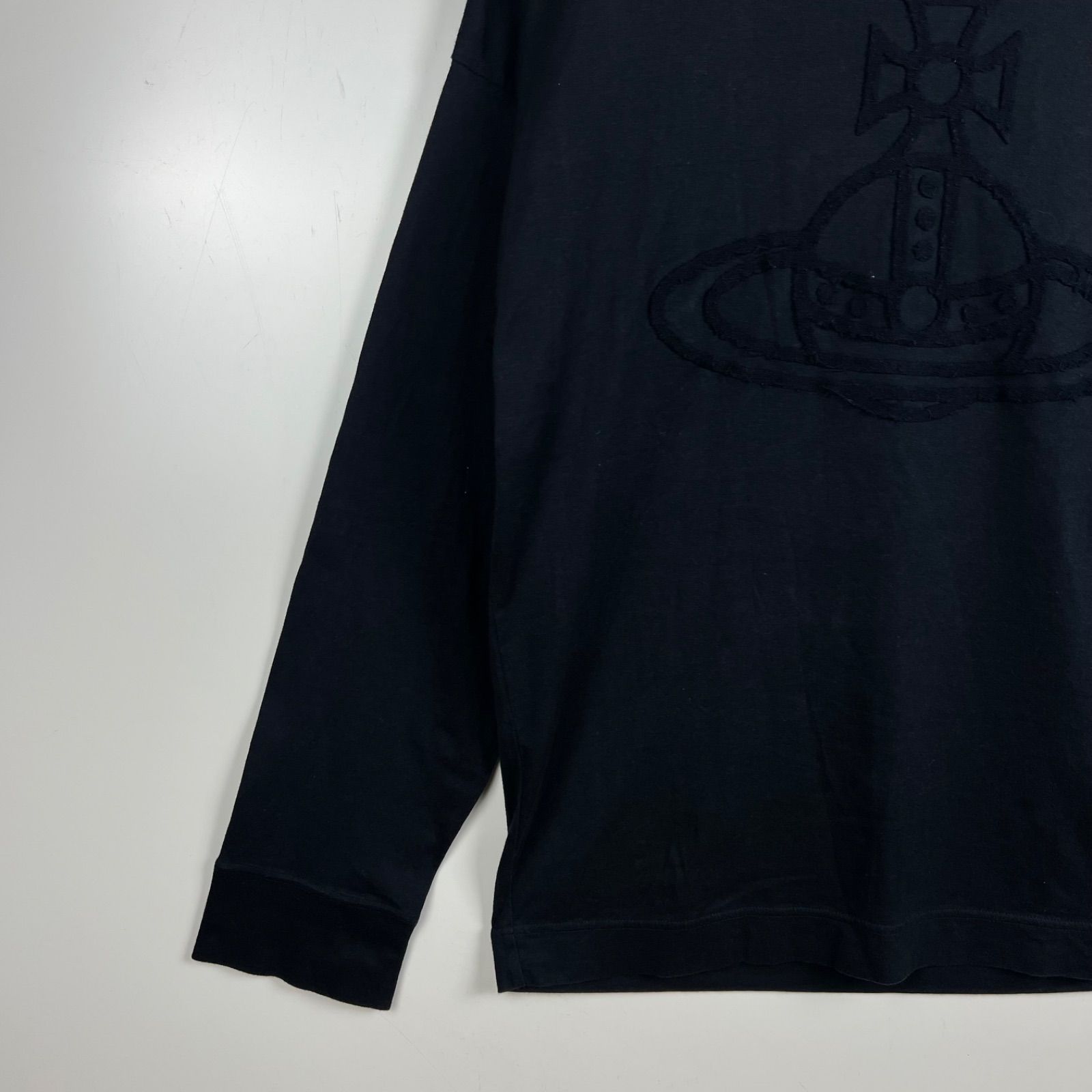 vivienne westwood ロンT y2k Vivienne westwood MAN y2k archive orb logo L/S Tee 44 VW-LP-71964