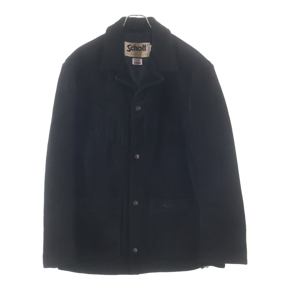 SUPREME (シュプリーム) 20SS ×Schott Fringe Suede Coat ショット
