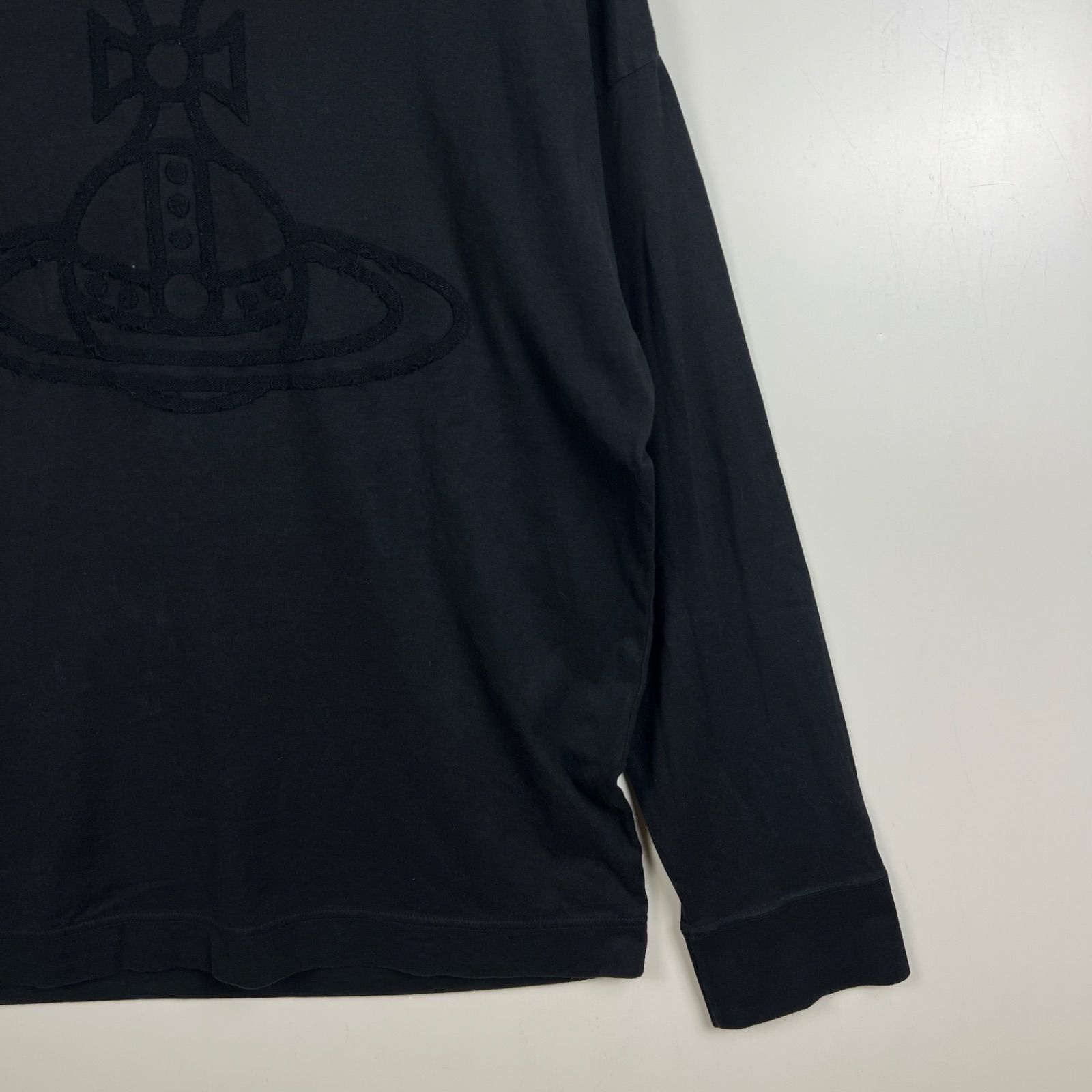 Vivienne westwood MAN y2k archive orb logo L/S Tee 44 VW-LP-71964