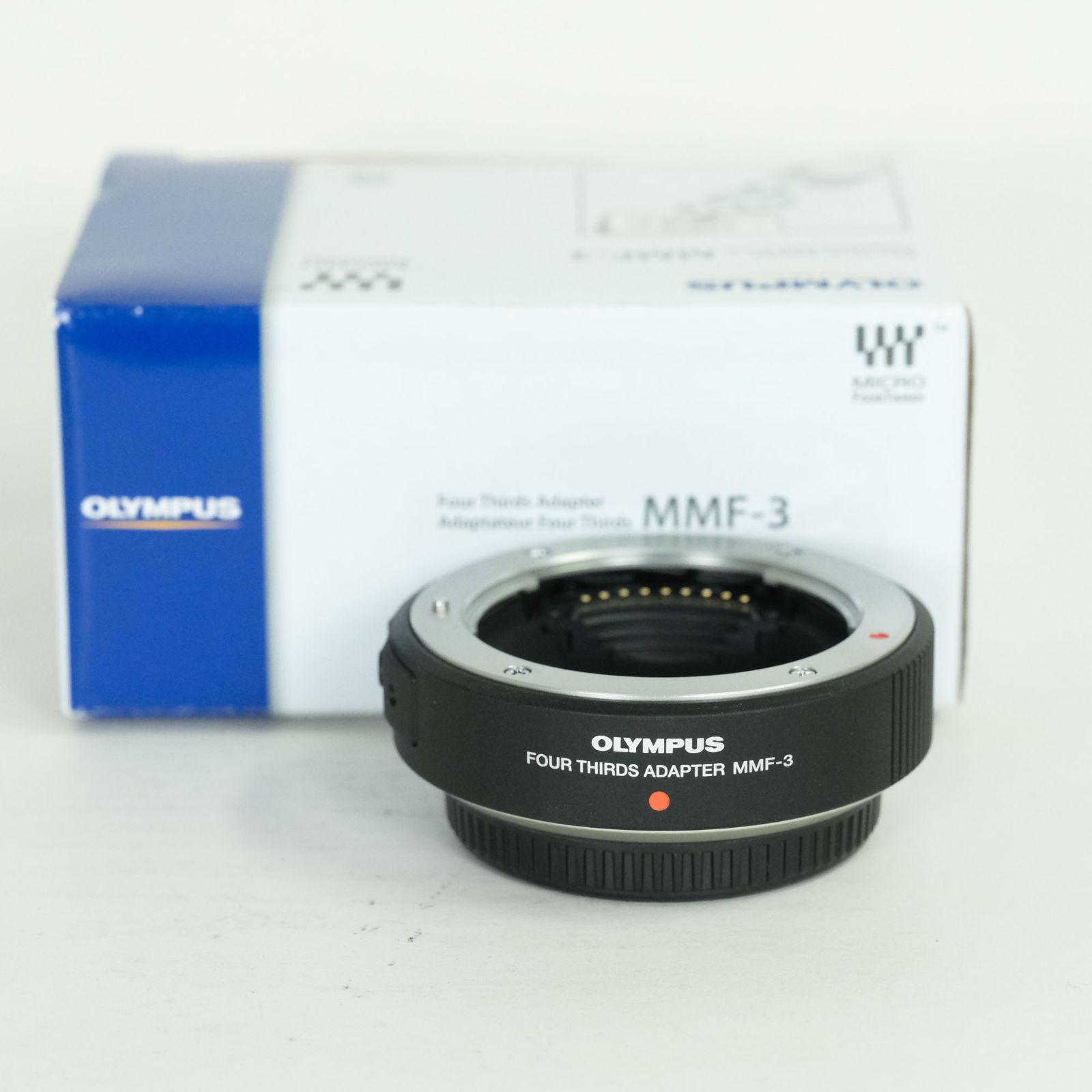美品] OLYMPUS マウントアダプター MMF-3 フォーサーズレンズ/マイクロ 