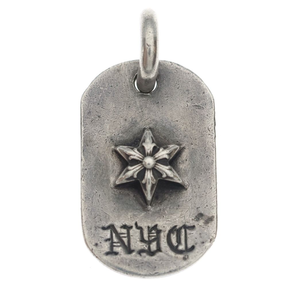 CHROME HEARTS (クロムハーツ) RAISED DOGTAG レイズドドッグタグ NYC