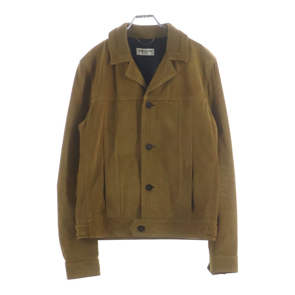 SAINT LAURENT PARIS (サンローランパリ) 15SS トラッパー リブ切替 