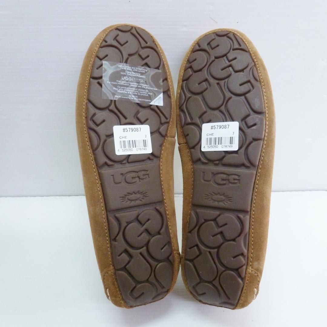 UGGアグ ANSLEY アンスレー チェスナット 24cm モカシン ムートン