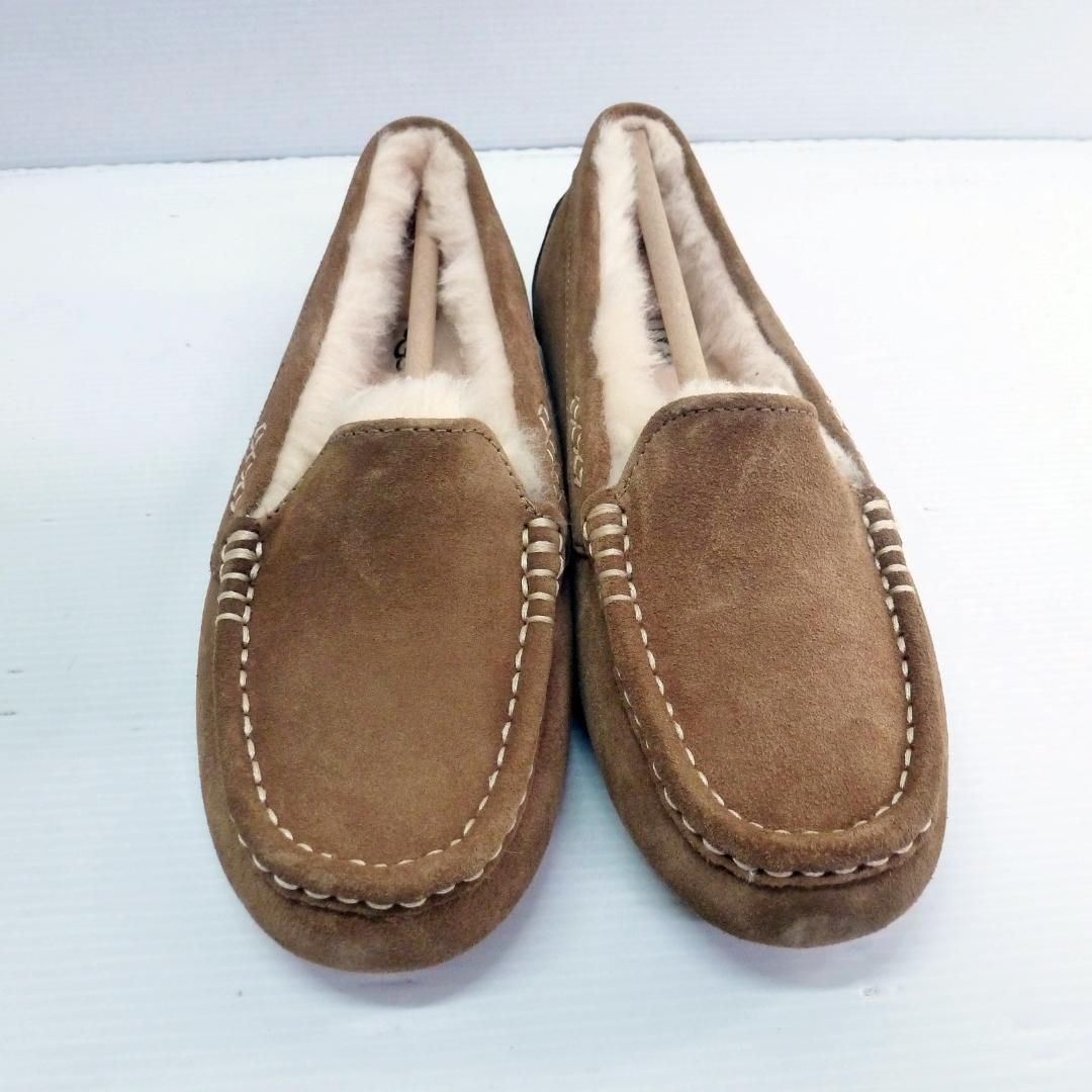UGGアグ ANSLEY アンスレー チェスナット 24cm モカシン ムートン