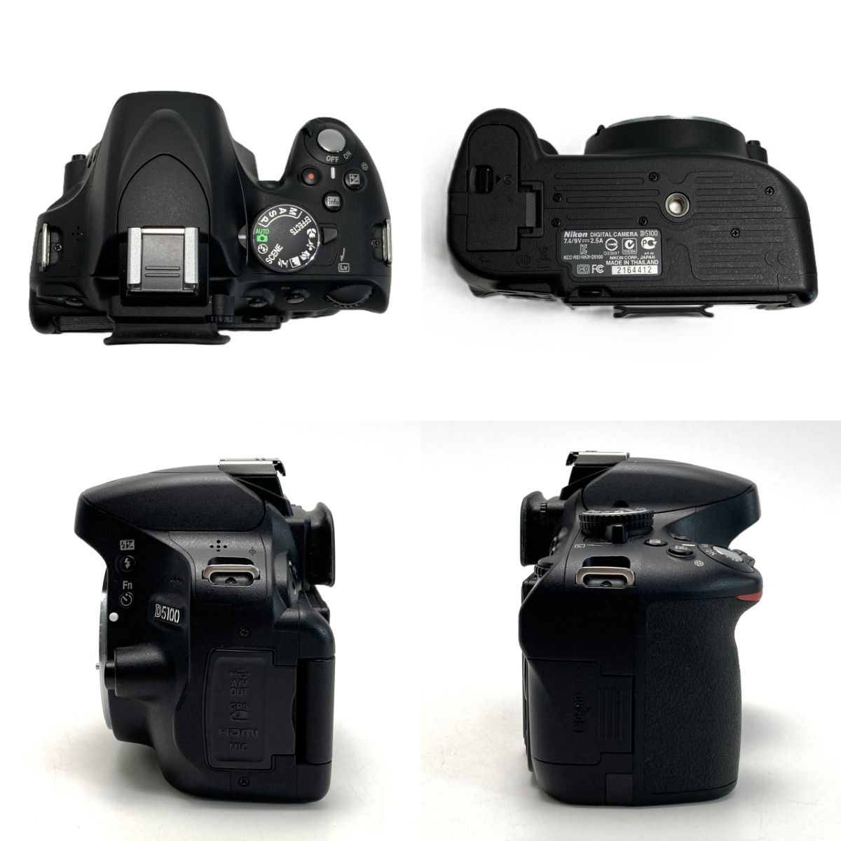 Nikon D5100❤️ショット数少❤️バイアングル液晶✨デジタル一眼レフ Nikon D5100❤️ショット数少❤️バイアングル液晶✨デジタル一眼レフ