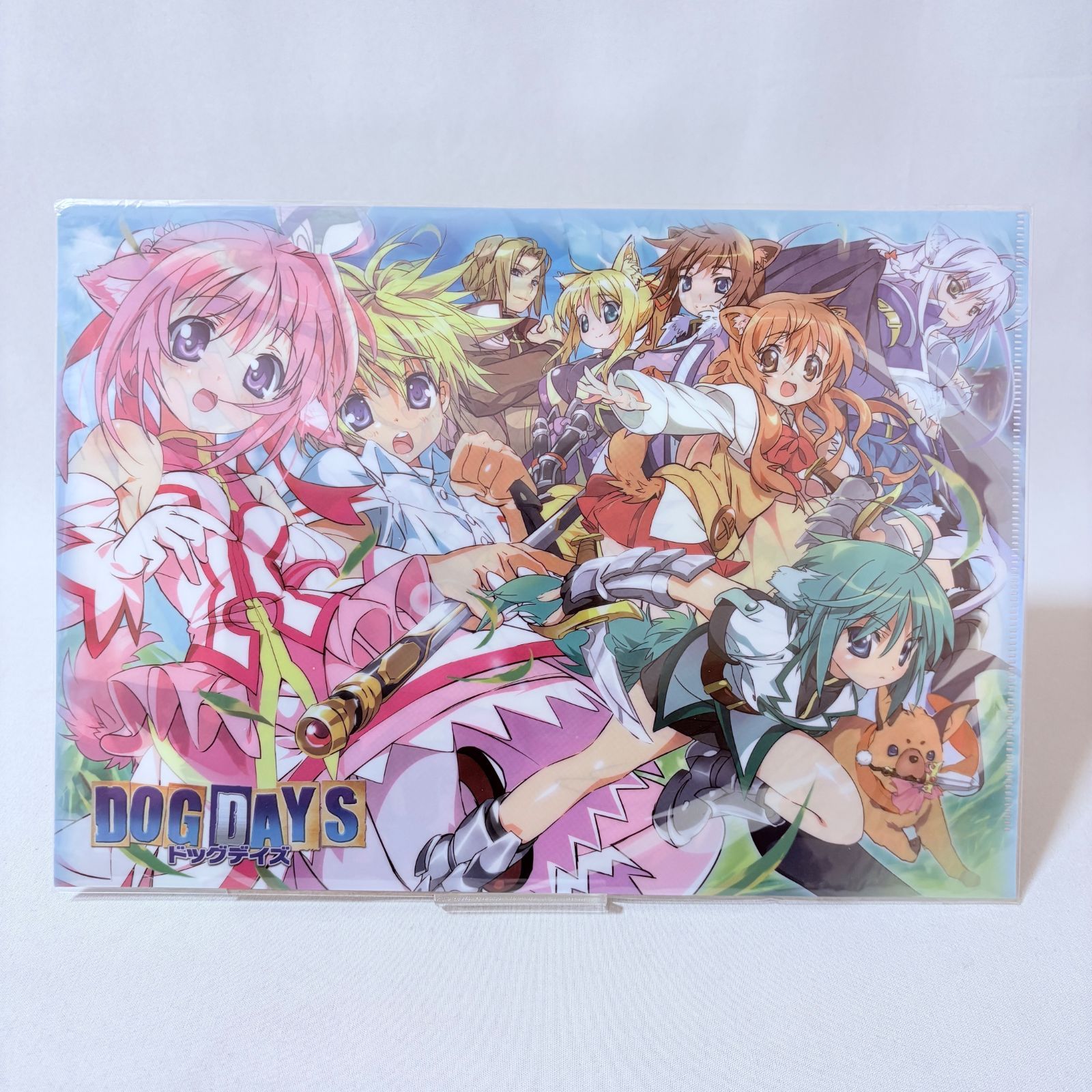 DOG DAYS ドッグデイズ クリアファイル 集合 ミルヒオーレ シンク