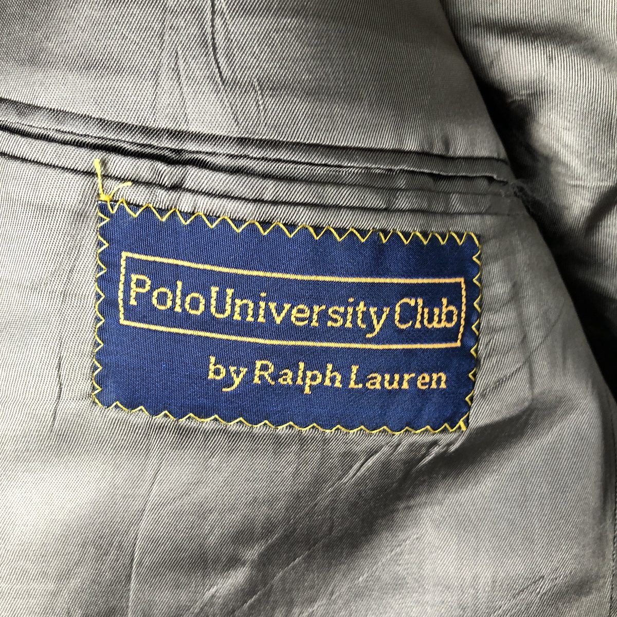 古着 90年代 ラルフローレン Ralph Lauren POLO UNIVERSITY CLUB 紺 