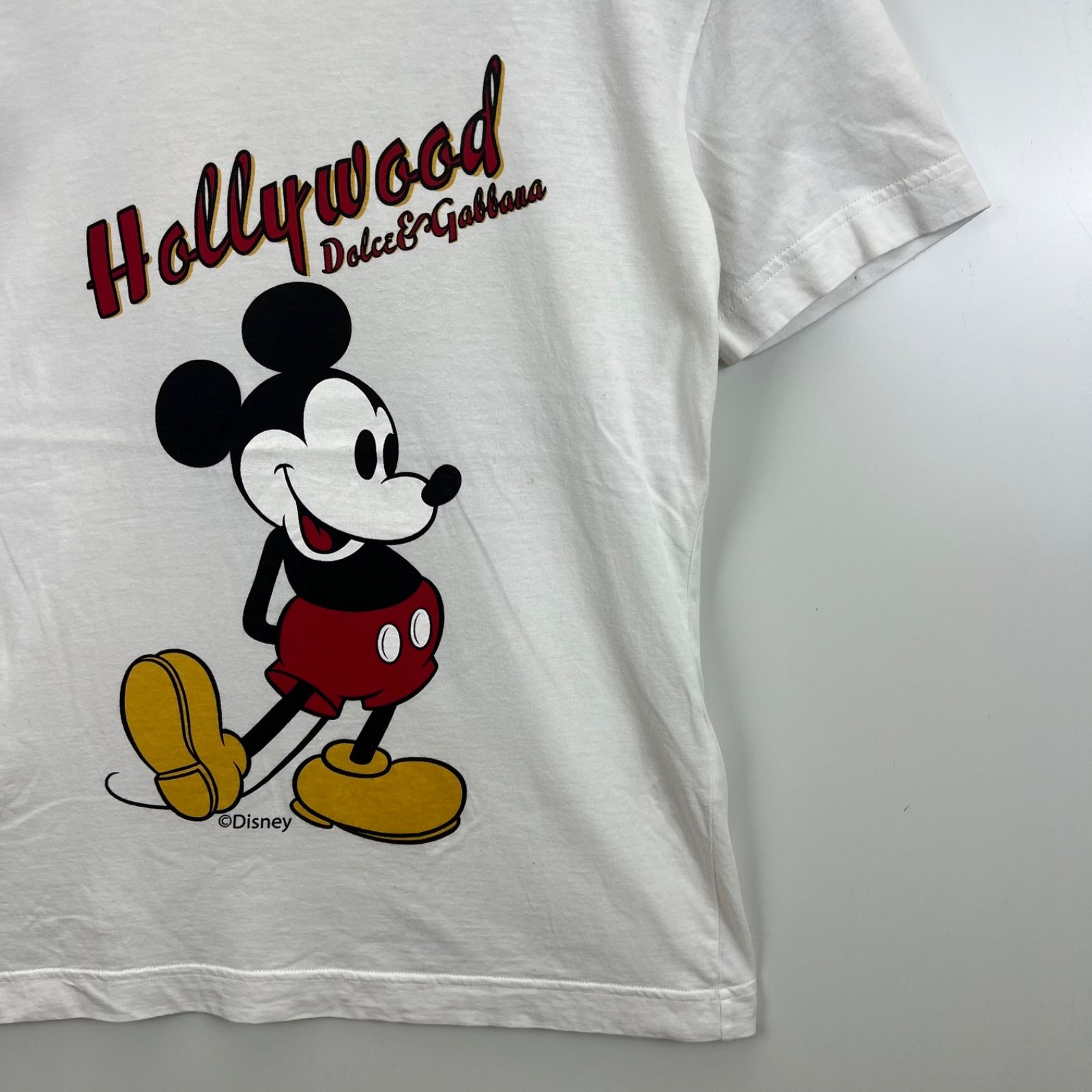 DOLCE & GABBANA 00s y2k archive DISNEY mickey Tee 46 M ドルチェ 