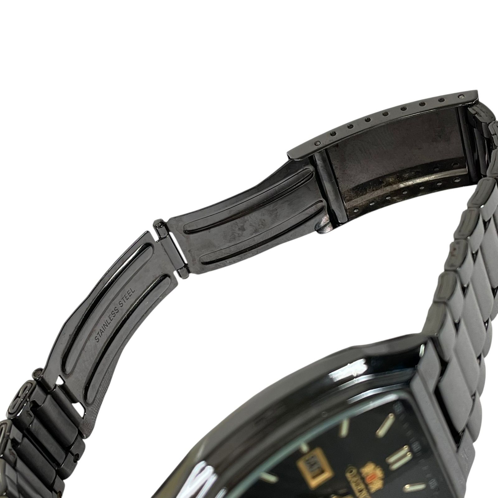 ORIENT オリエント 腕時計 自動巻き スリースター デイデイト EMAS-D0 