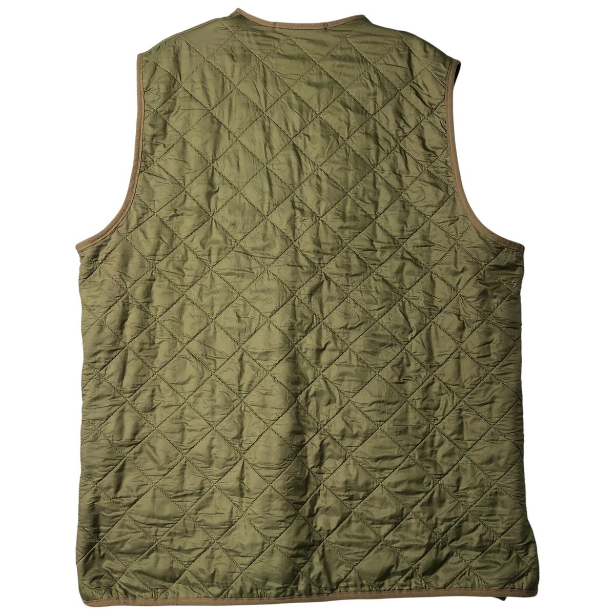 古着 00年代 バブアー Barbour D229 POLARQUILT WAISTCOAT ZIP IN