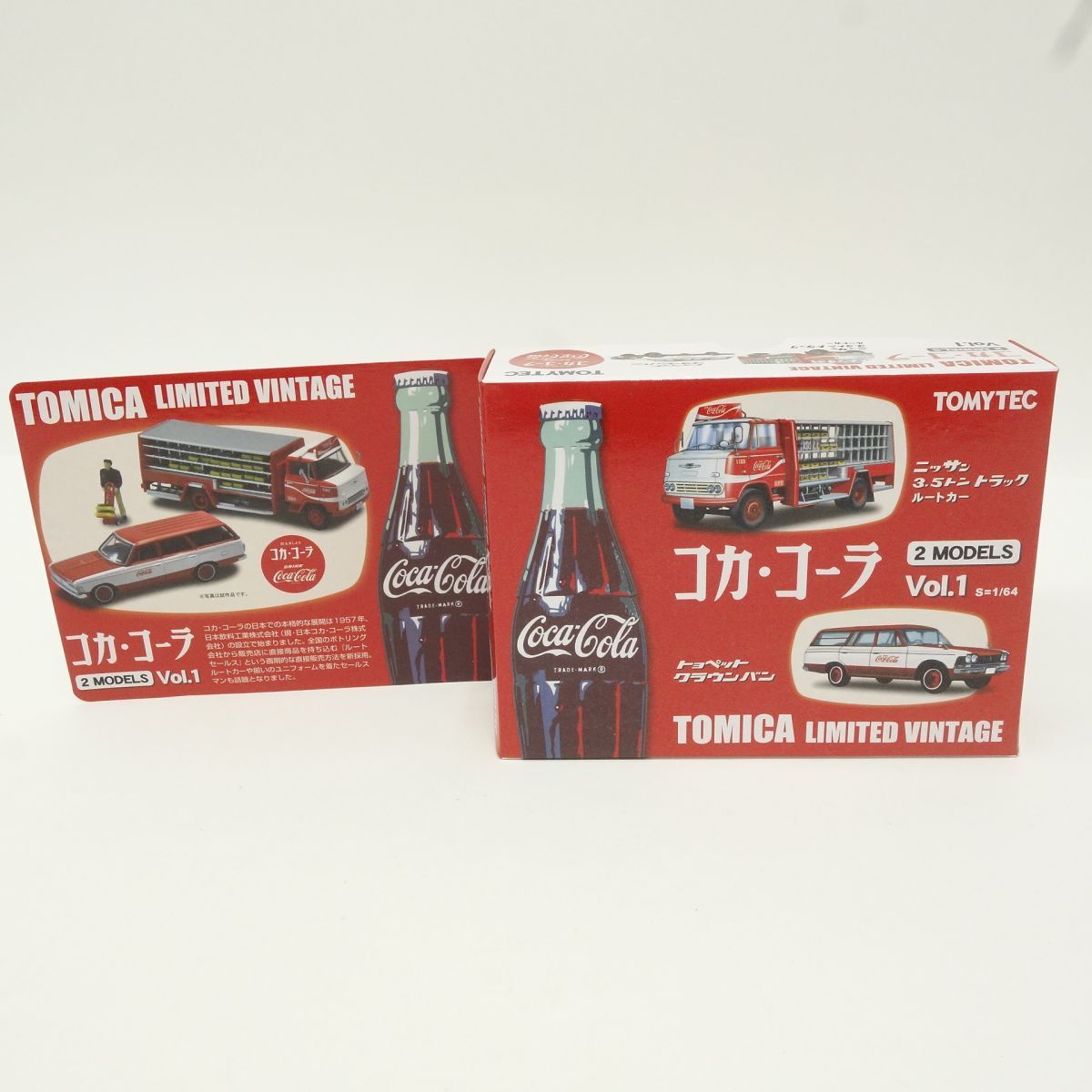 ブリスター未開封】TOMYTEC トミカリミテッド ヴィンテージ TLV コカ