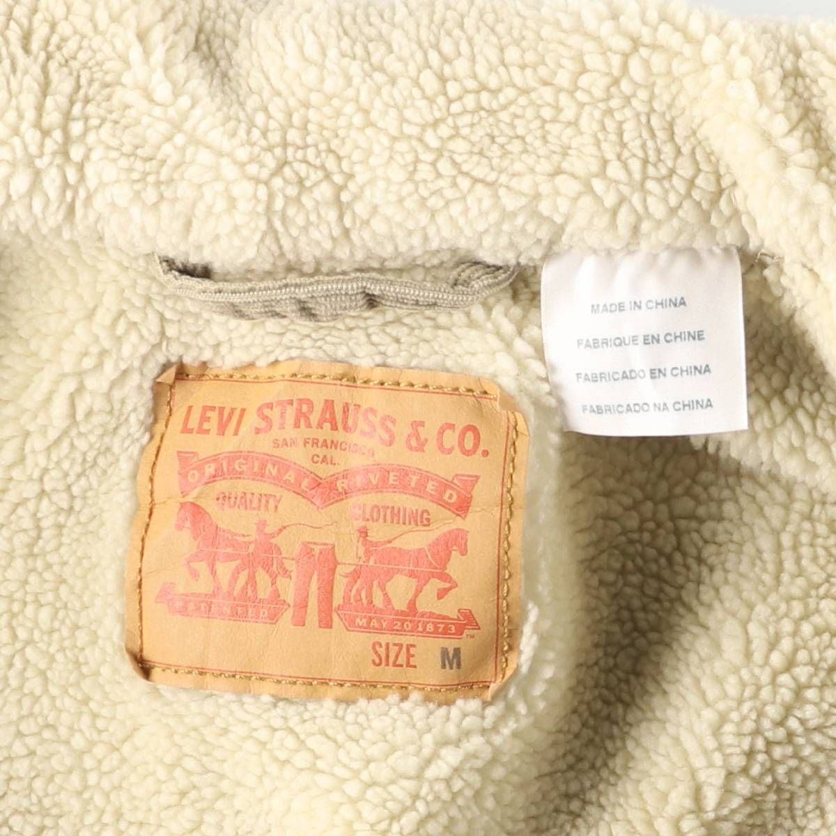 古着 リーバイス Levi's トラッカージャケット コーデュロイボア