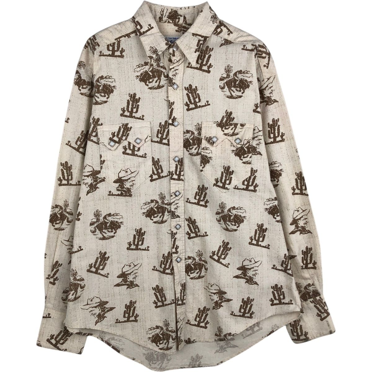 古着 ロックマウントランチウェア Rockmount Ranch Wear 総柄 長袖 