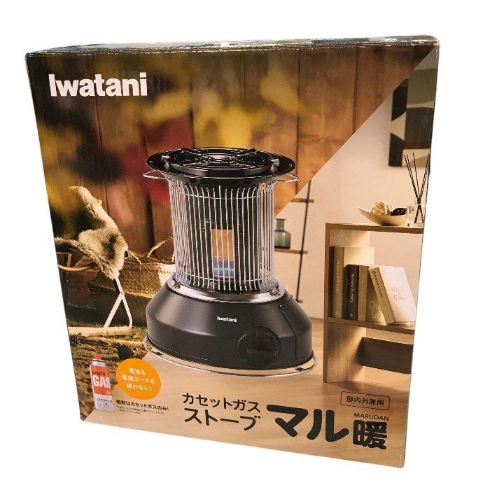 Iwatani イワタニ カセット ガス ストーブ マル暖 やかん 置ける