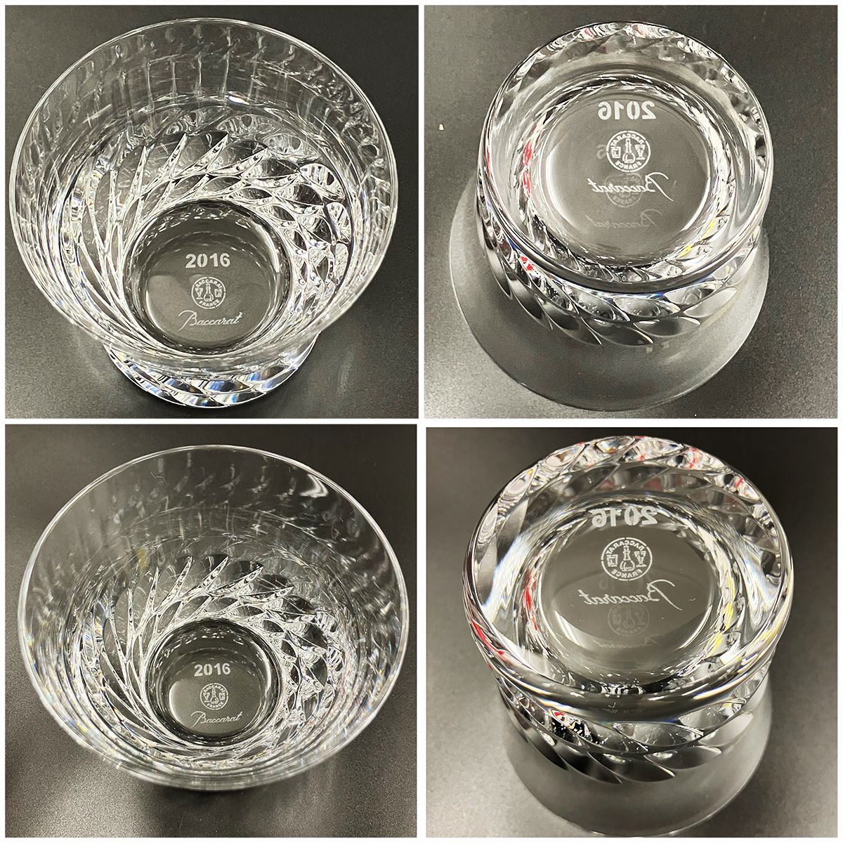 Baccarat バカラ 2016 ペア ロックグラス 2個セット - メルカリ