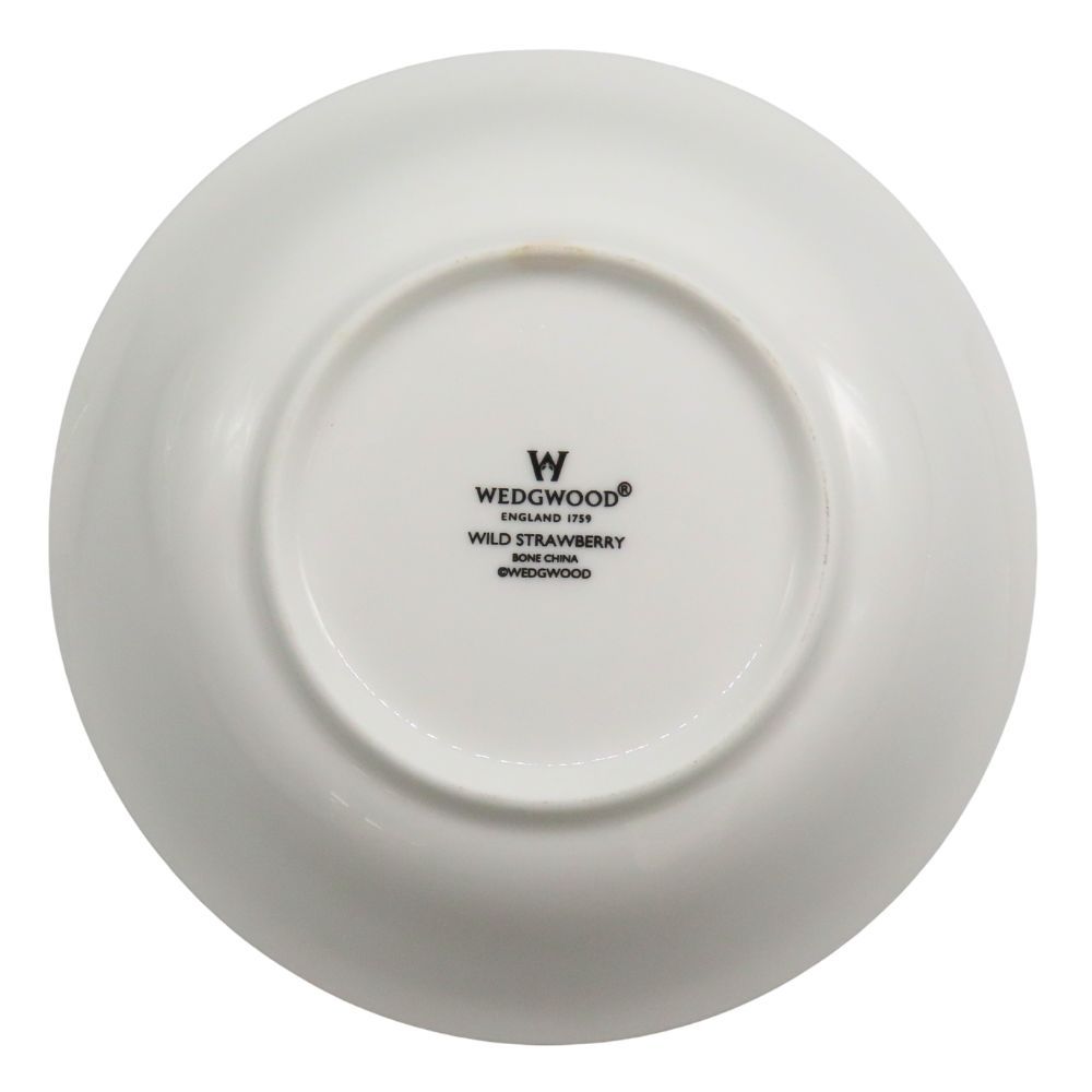 中古】WEDGWOOD ウエッジウッド ワイルドストロベリー スープボウル 3