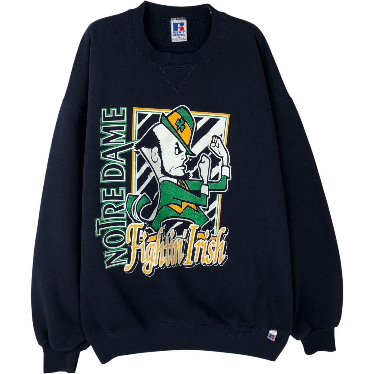 古着 90年代 ラッセル Russell NOTRE DAME ノートルダム大学 カレッジ 