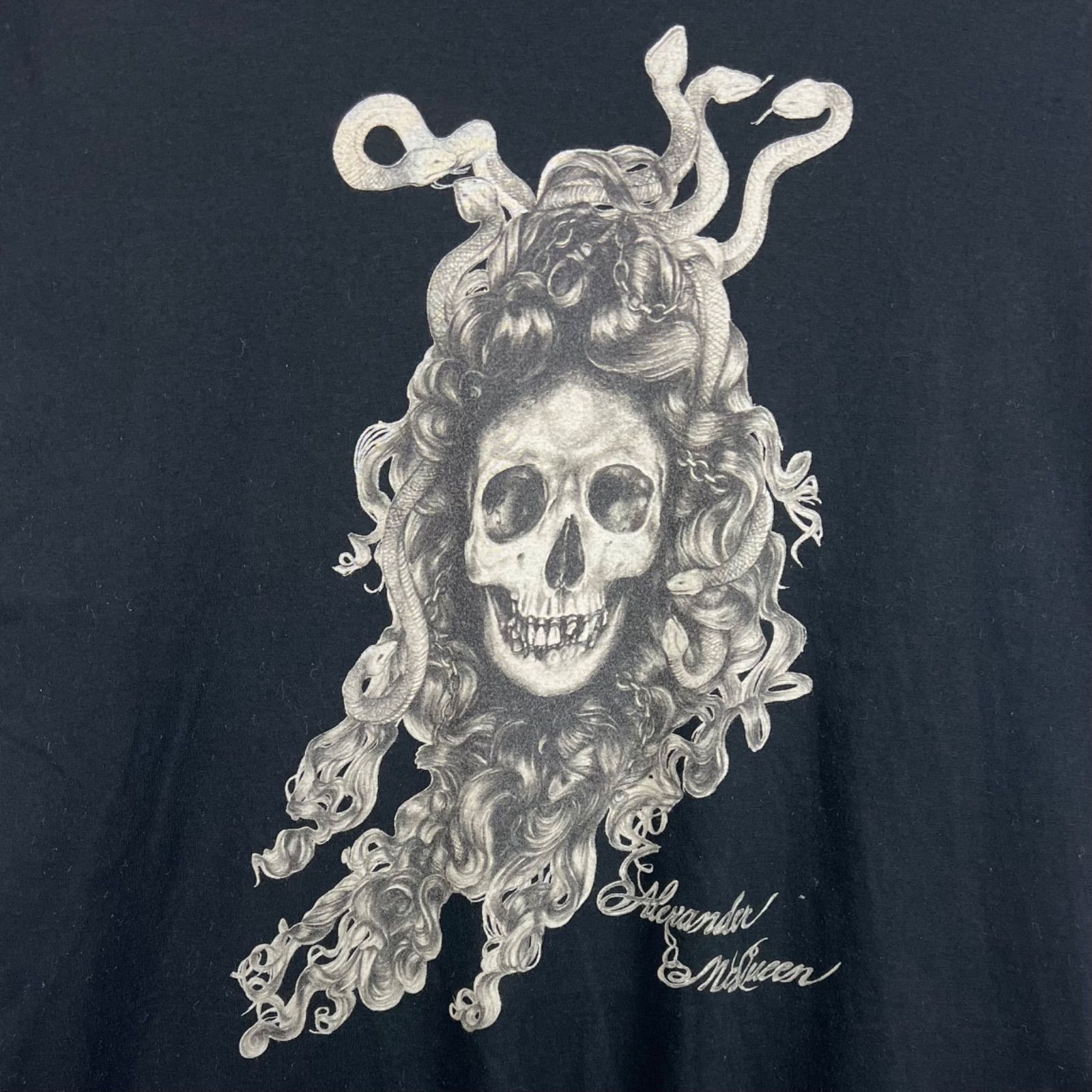 ALEXANDER MCQUEEN RESTIR archive SKULL SNAKE Tee アレキサンダー 