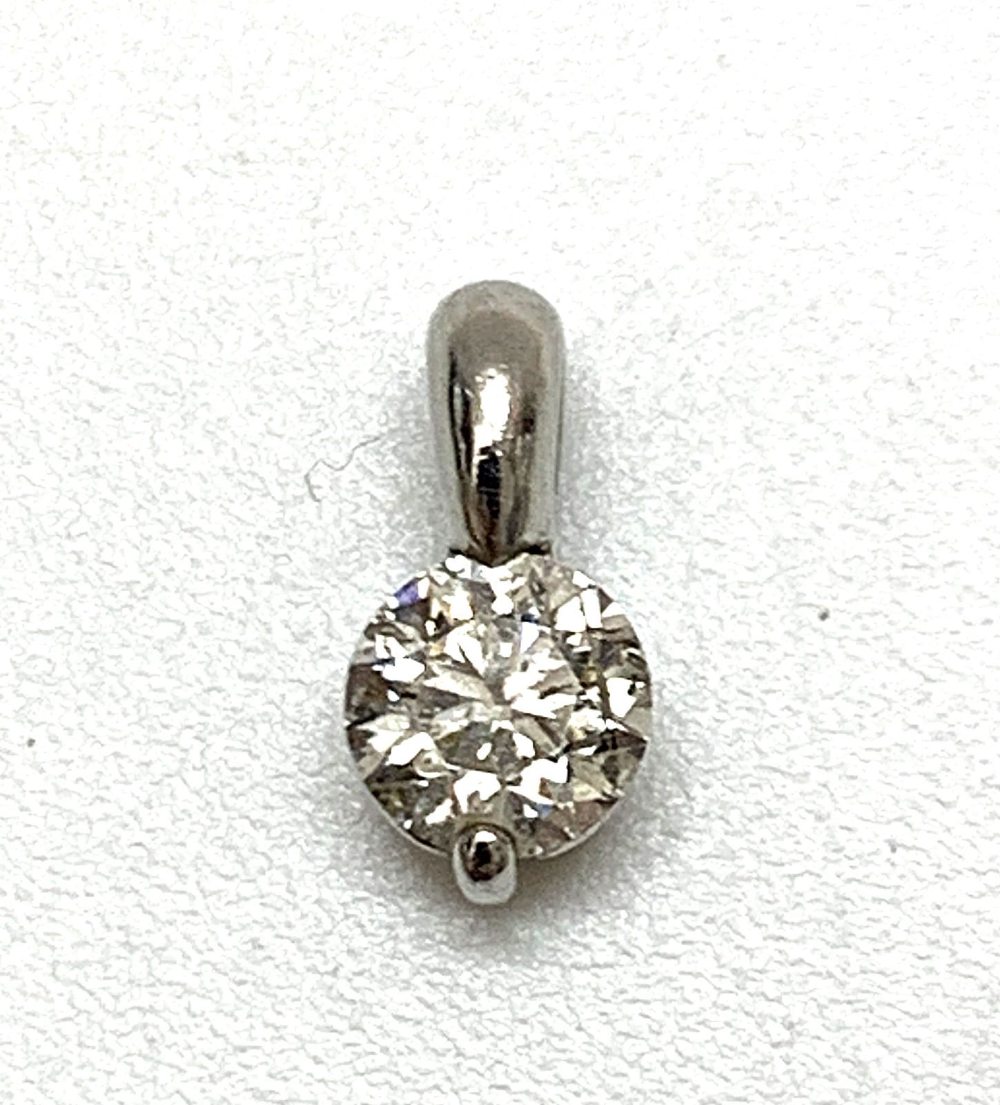PT900 1粒 ダイヤモンド 0.51ct ペンダントトップ ネックレストップ 