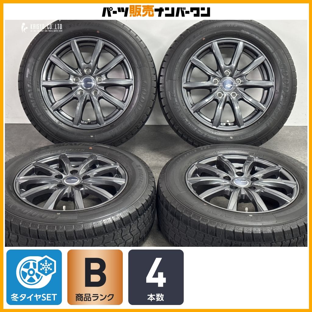 スタッドレス】DOS 16in 6.5J +40 PCD114.3 グッドイヤー アイスナビ 7 
