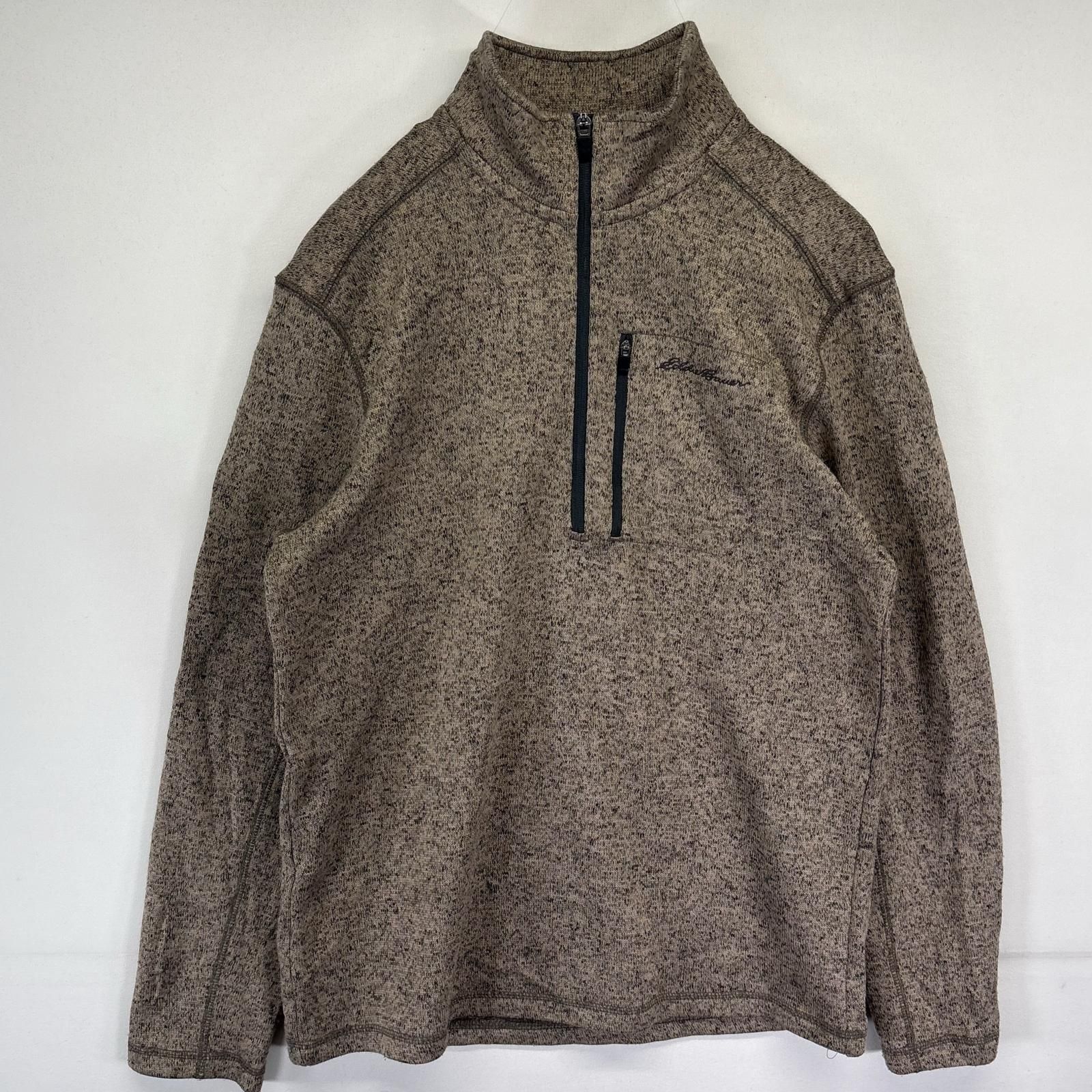 古着 エディー・バウアー Eddie Bauer ハーフジップフリースジャケット 