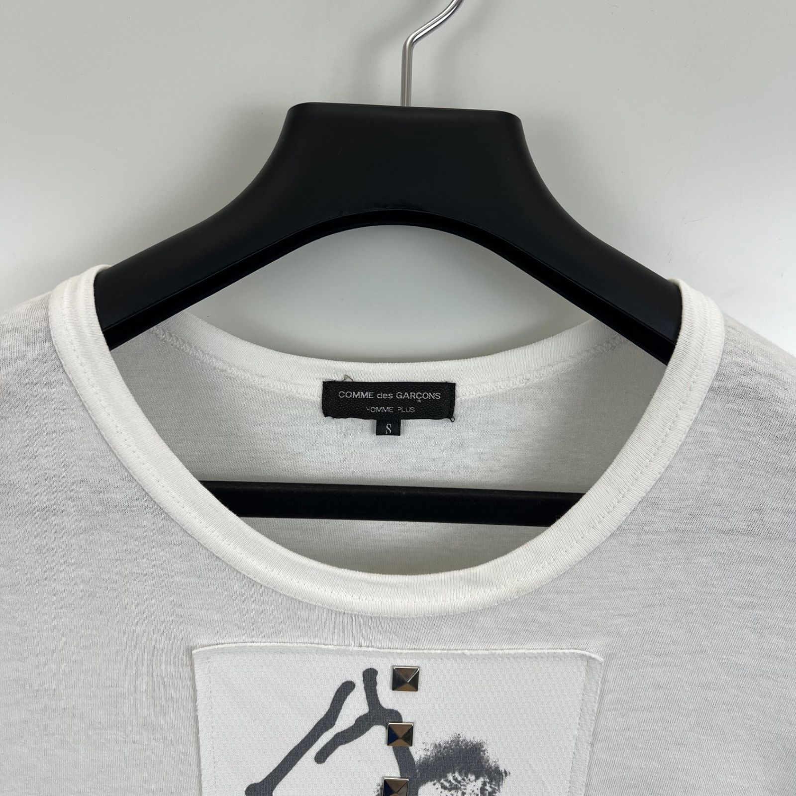 COMME des GARCONS HOMME PLUS CDG AD2012 archive STUDS graphic Tee 
