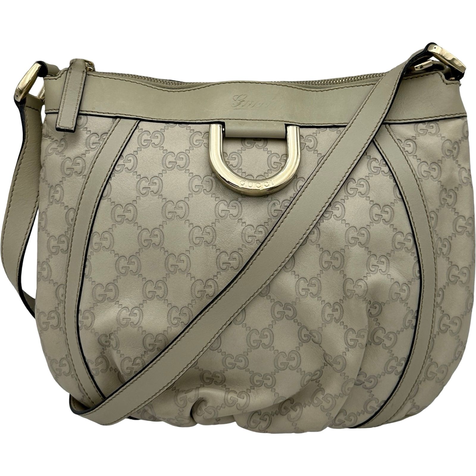 グッチ GUCCI グッチシマ ショルダーバッグ 203257 アイボリー 