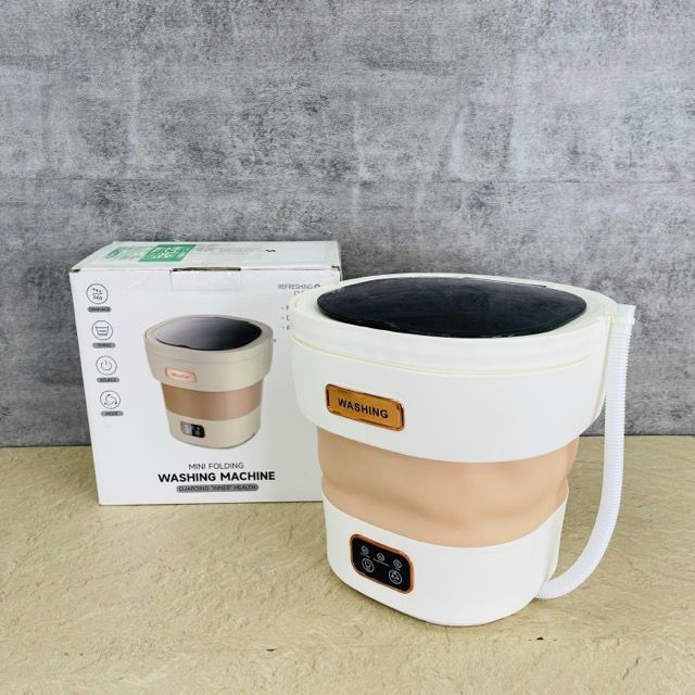 ミニ折りたたみ洗濯機 【中古】動作保証 KPONE S810 WASHING ミニ洗濯 