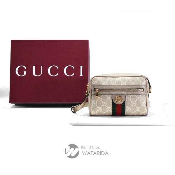 グッチ GUCCI オフィディア ミニ ショルダー バッグ 816359 ベージュ 