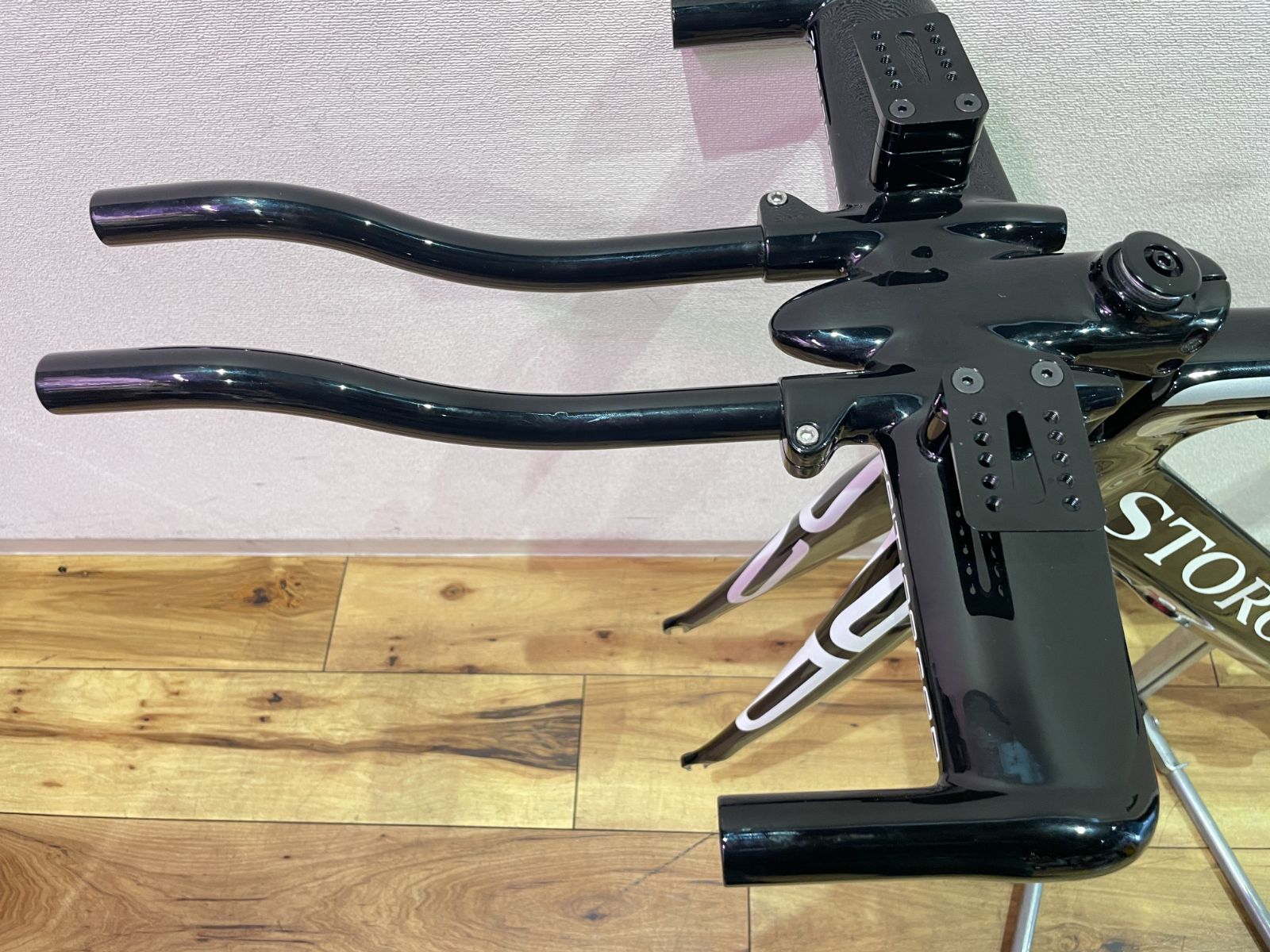 S1518 ■USED■STORCK ストーク Aero2 Comp G2 エアロ2コンプ 2018年前後 47 フルカーボン トライアスロン TTバイク フレーム