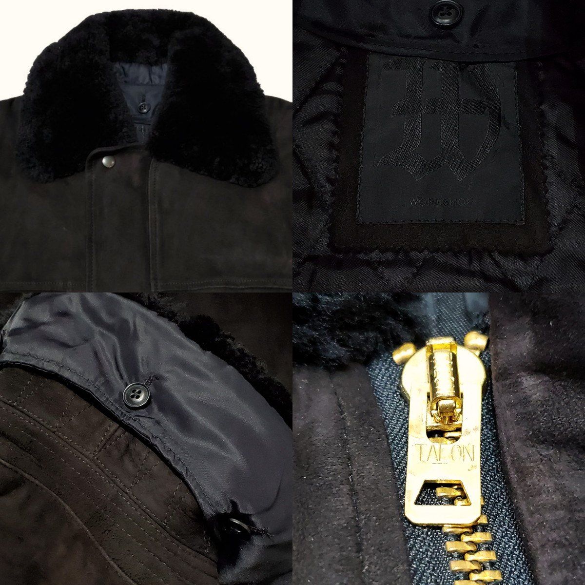 Y's for men WORKSHOP 90-00's ワイズフォーメン ラムレザー 羊革