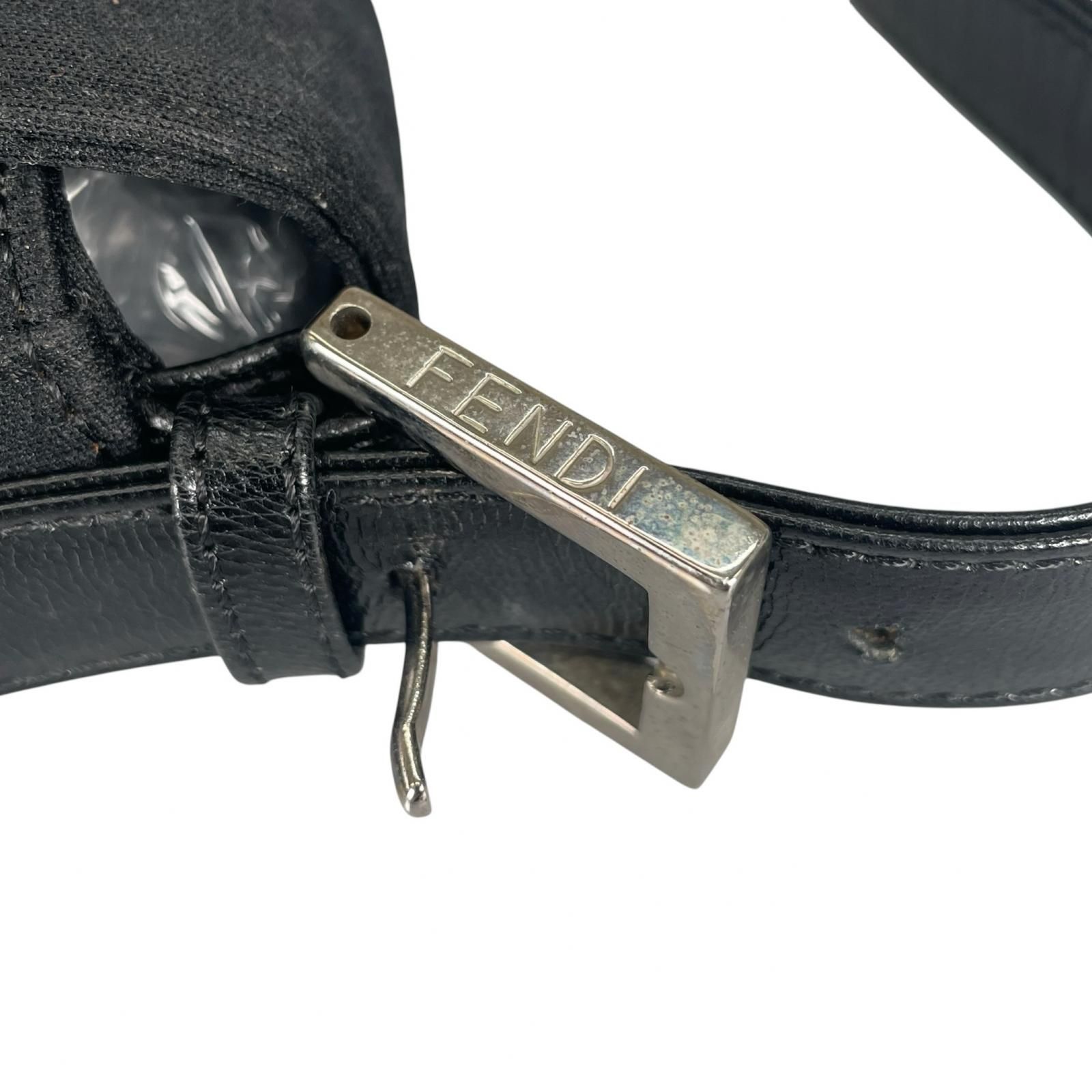 FENDI フェンディ マンマバゲット ハンドバッグ ジャージー ブラック 