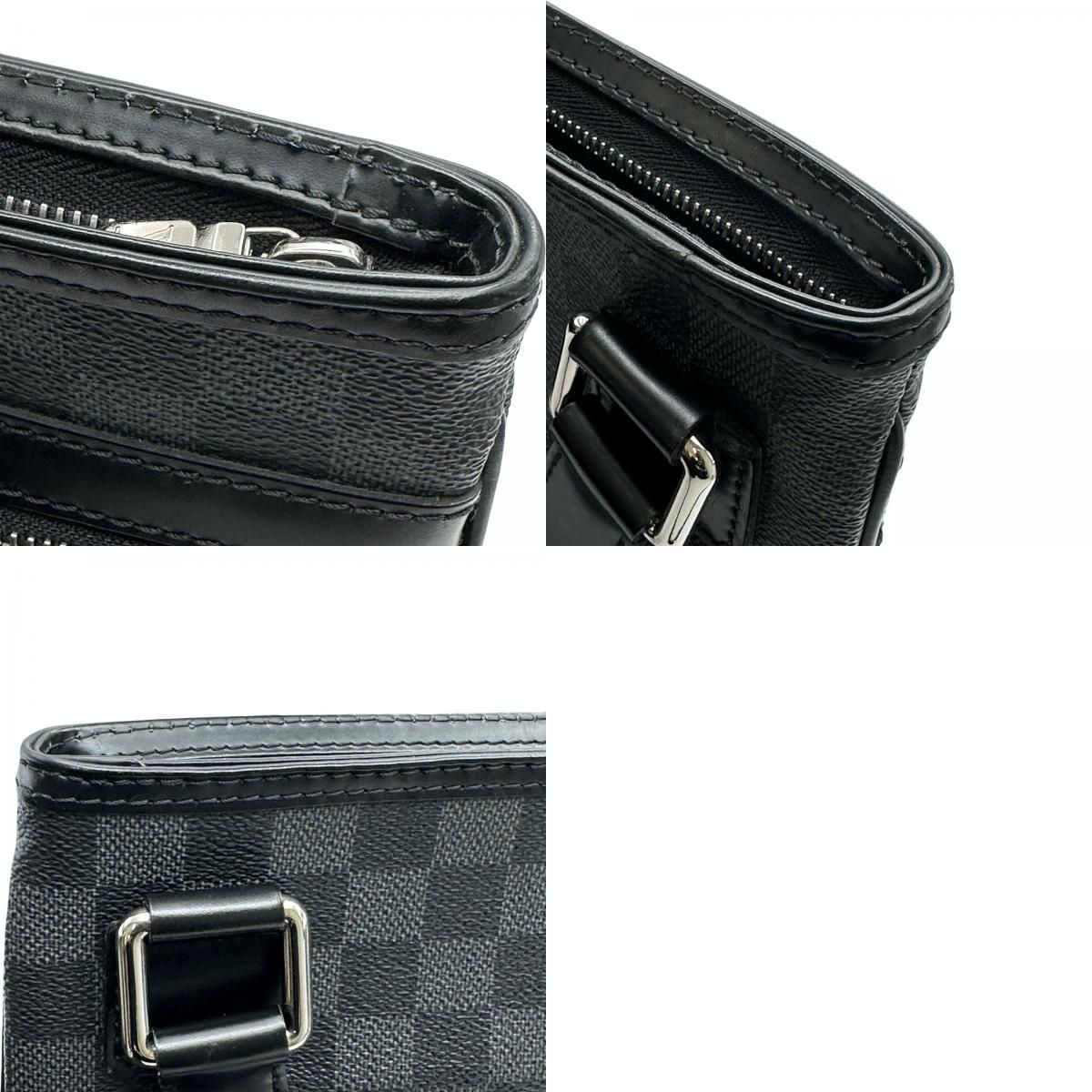 ルイ・ヴィトン LOUIS VUITTON トマス N58028 ブラック ダミエ・グラ 