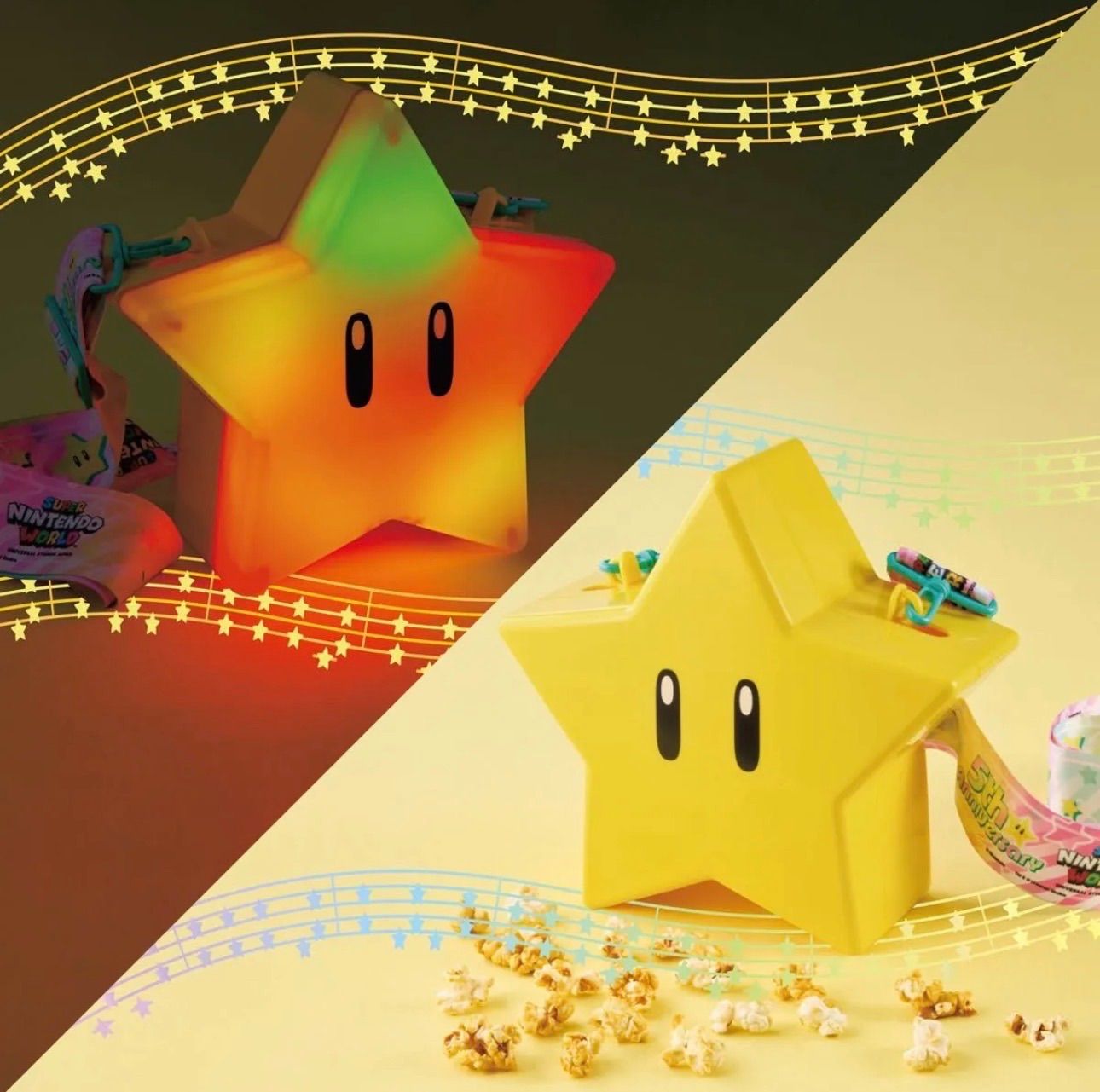 新品限定】USJ 25周年×ニンテンドー 5周年記念 スター ポップコーン