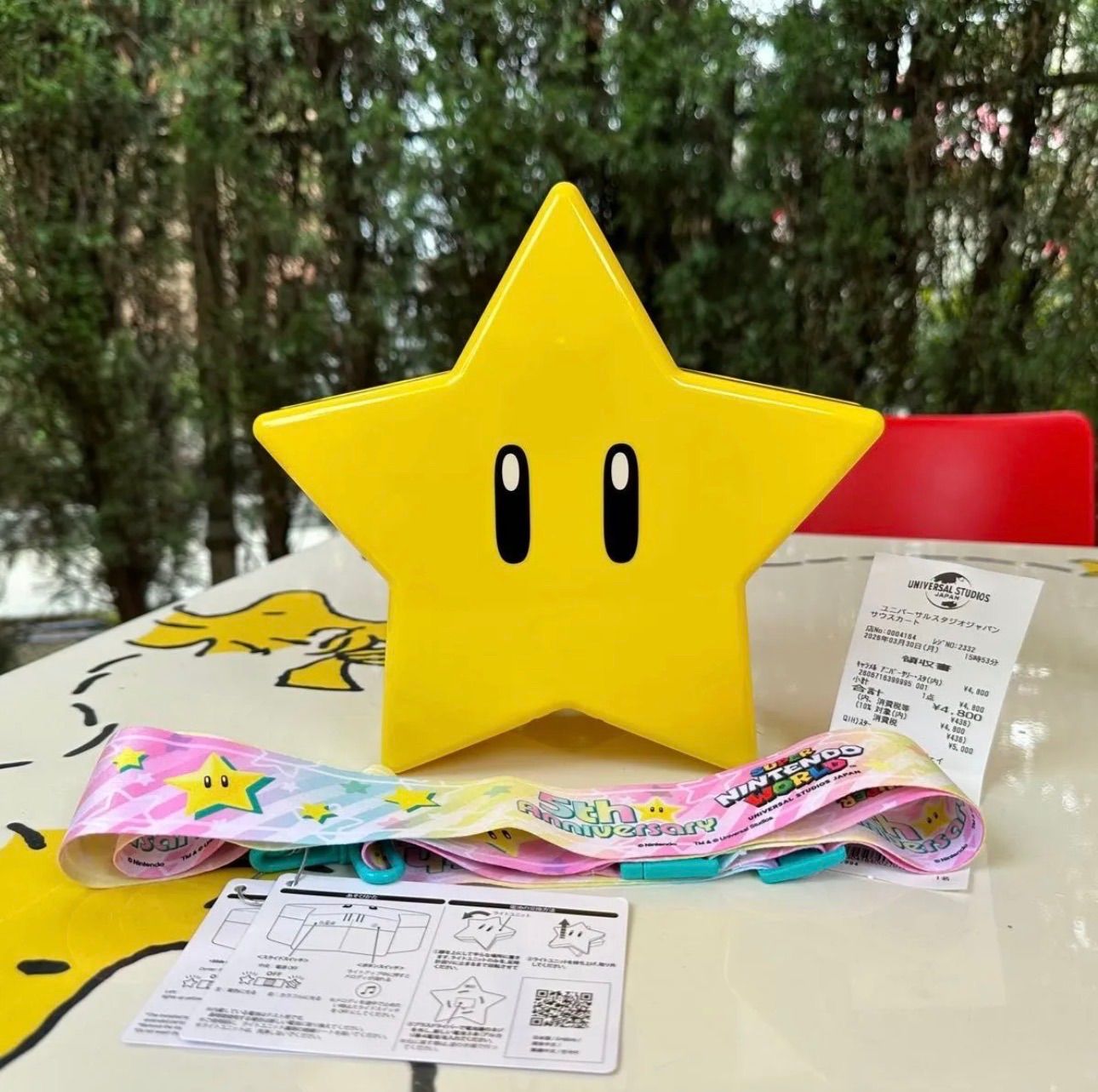新品限定】USJ 25周年×ニンテンドー 5周年記念 スター ポップコーン