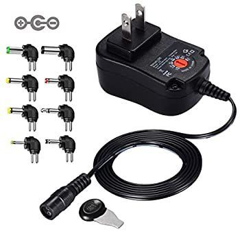 負極性 Punasi チャージャー 3V-12V 電圧調整 DCアダプター ユニバーサル 変換プラグ AC充電器 ACアダプター メデラ パンプ スピーカー LEDライ
